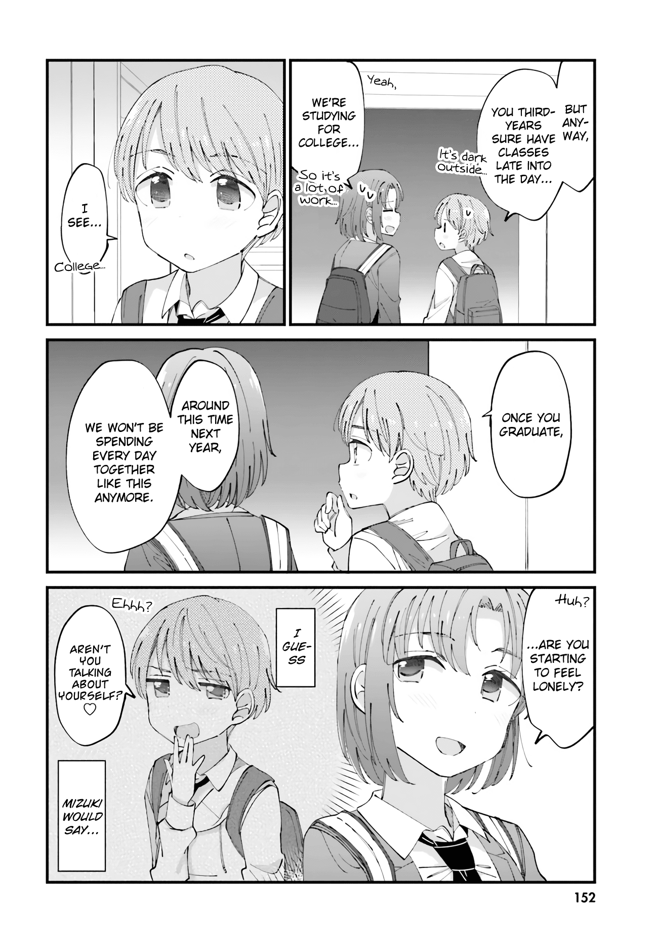 Yuri Moyou ~Sakimiya 4-shimai no Koi~ Chapter 24 page 2 - Chapter 24: The fourth sister Mizuki's love 6