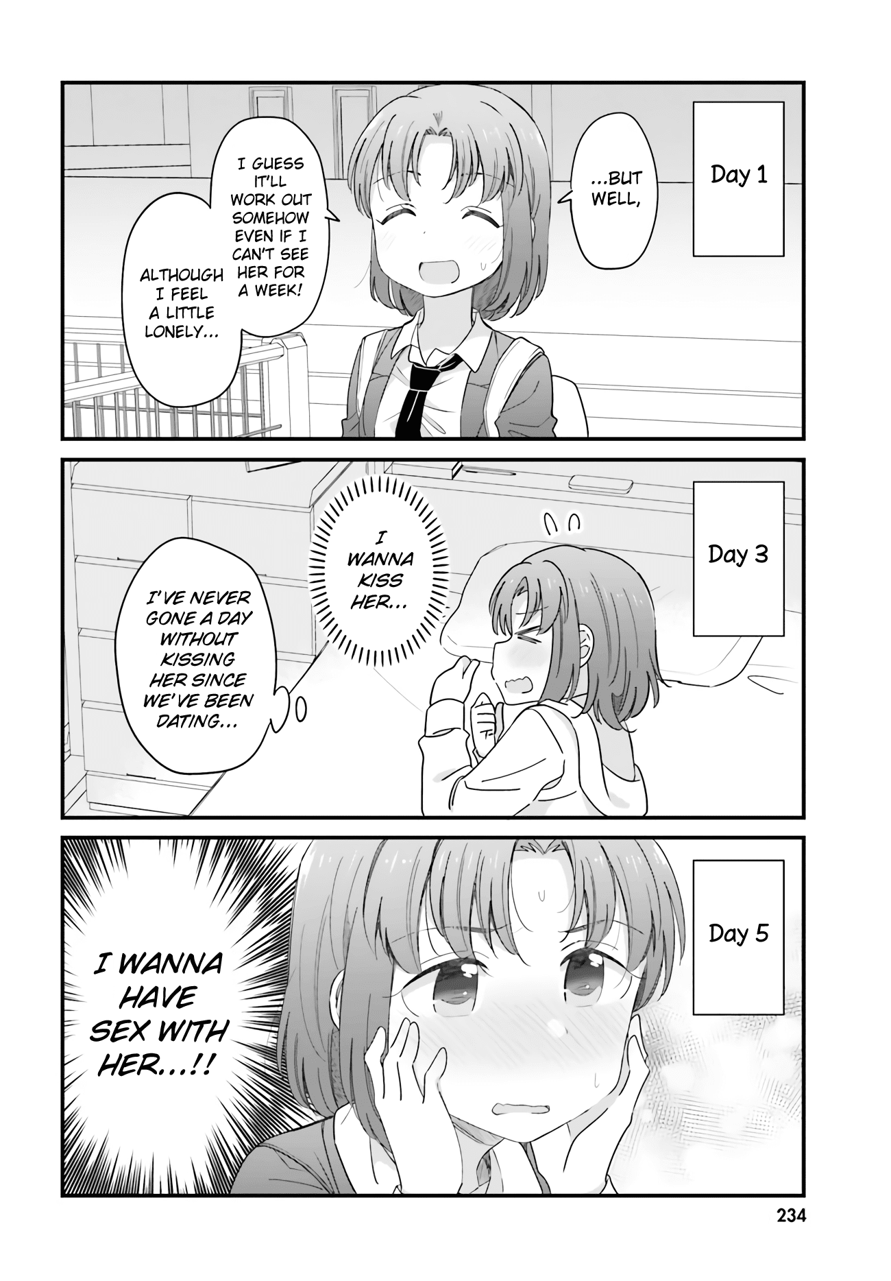 Yuri Moyou ~Sakimiya 4-shimai no Koi~ Chapter 38 page 2 - Chapter 38: The fourth sister Mizuki's love 10