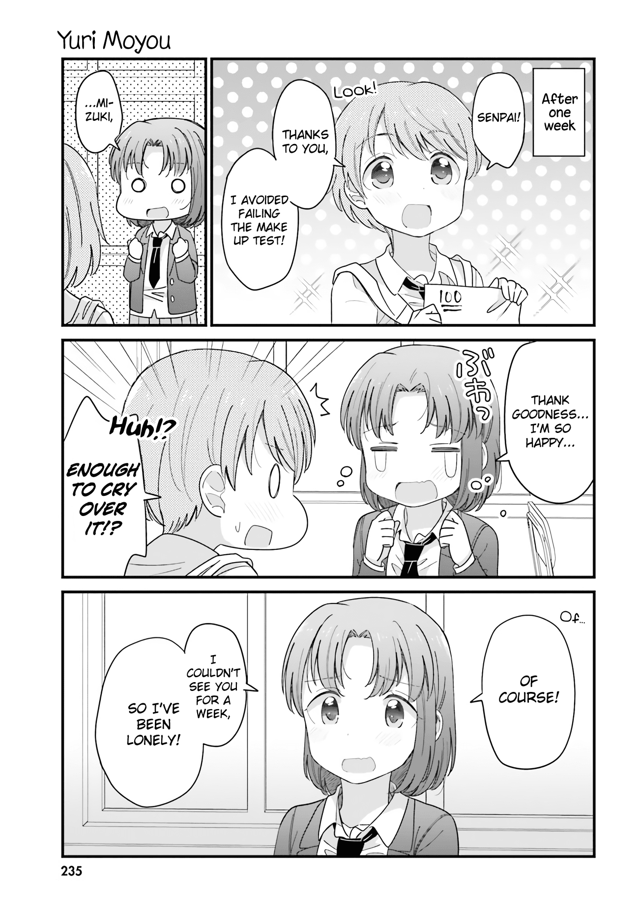Yuri Moyou ~Sakimiya 4-shimai no Koi~ Chapter 38 page 3 - Chapter 38: The fourth sister Mizuki's love 10