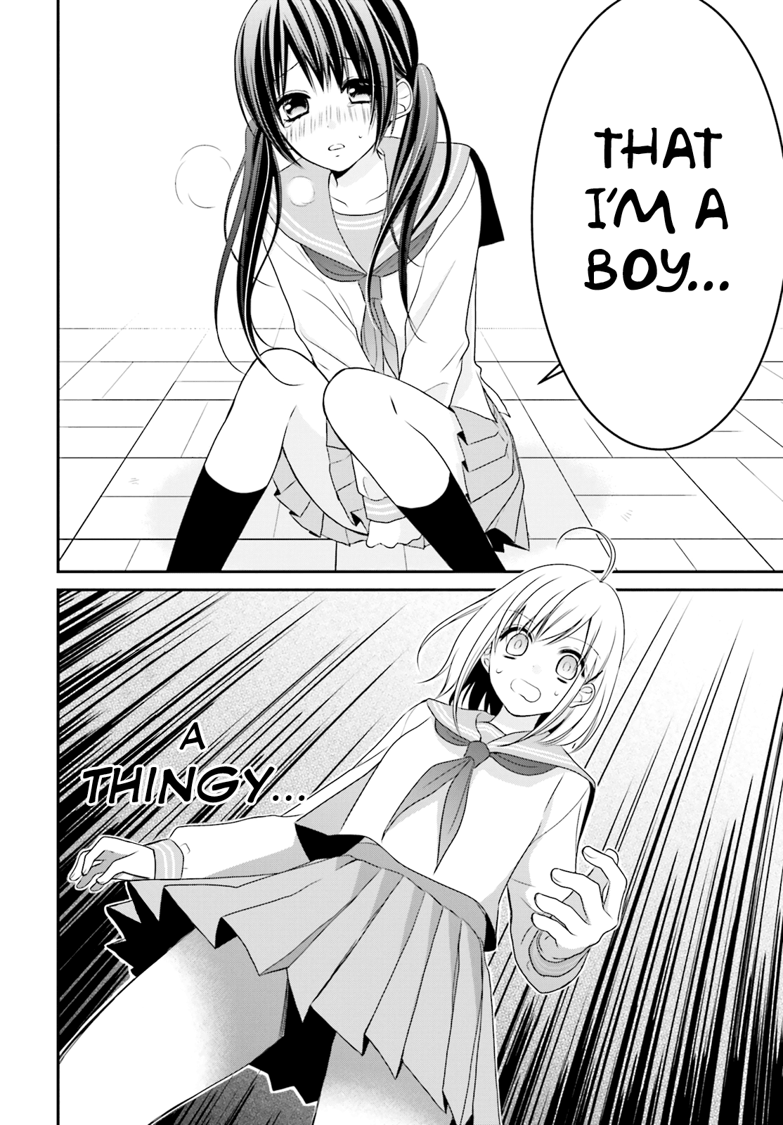 Yuri na Watashi to Akuma na Kanojo (?) Chapter 1 page 33 - Chapter 1: One Hell of a Girl