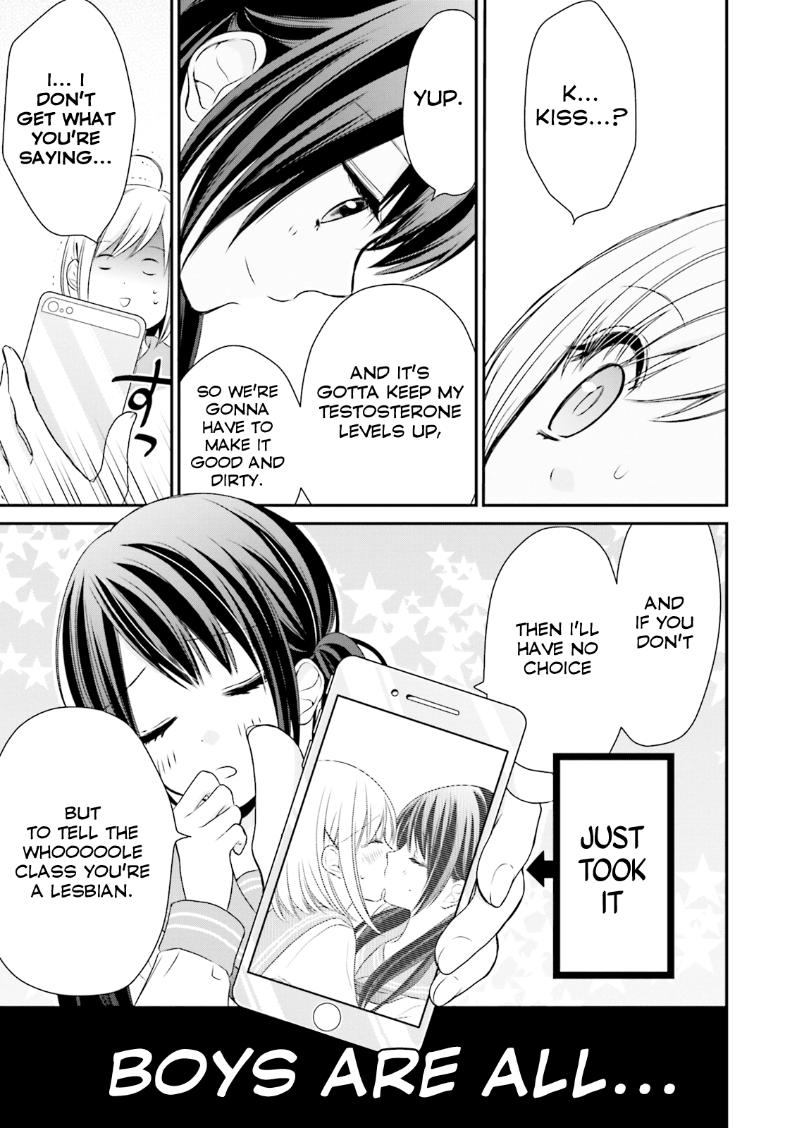 Yuri na Watashi to Akuma na Kanojo (?) Chapter 1 page 36 - Chapter 1: One Hell of a Girl