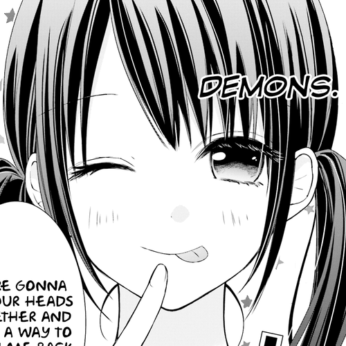 Yuri na Watashi to Akuma na Kanojo (?) Chapter 1: One Hell of a Girl cover