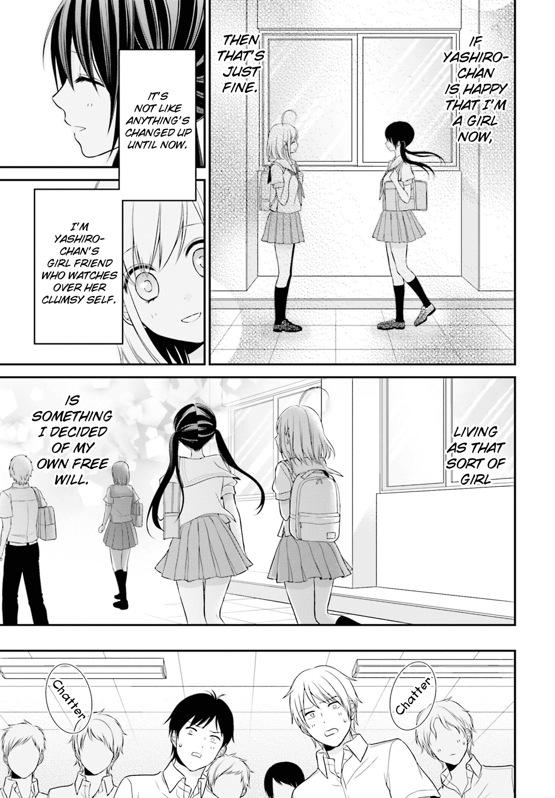 Yuri na Watashi to Akuma na Kanojo (?) Chapter 10 page 10 - Chapter 10: When He Turned Into a Girl