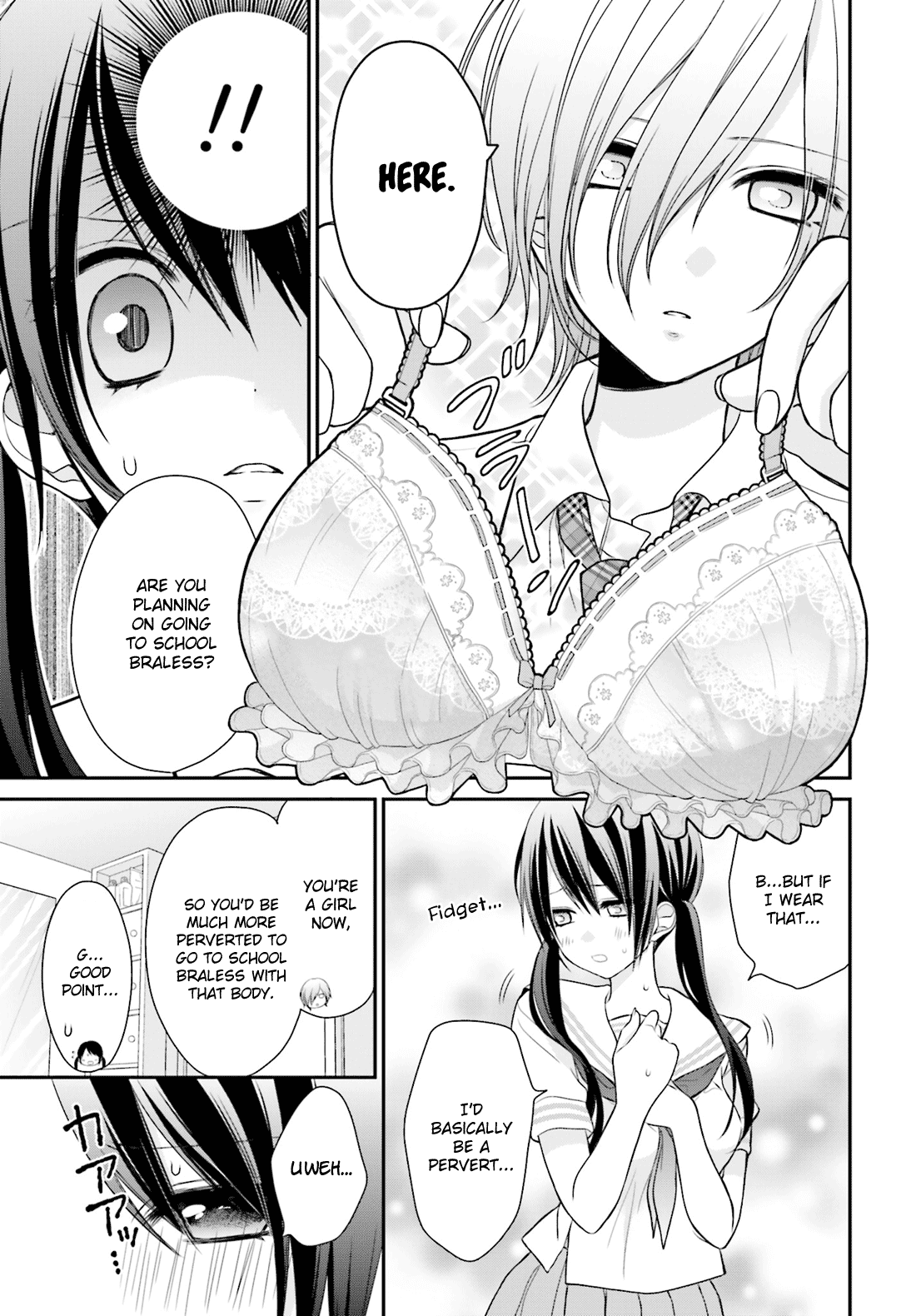 Yuri na Watashi to Akuma na Kanojo (?) Chapter 10 page 6 - Chapter 10: When He Turned Into a Girl