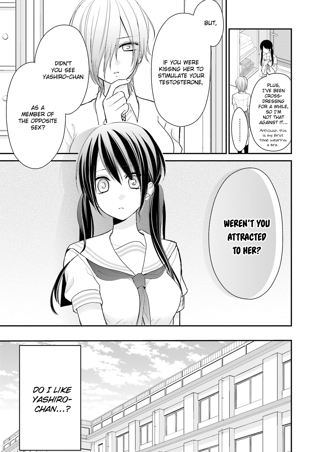 Yuri na Watashi to Akuma na Kanojo (?) Chapter 10 page 8 - Chapter 10: When He Turned Into a Girl