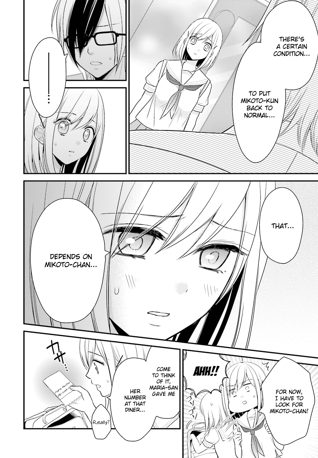 Yuri na Watashi to Akuma na Kanojo (?) Chapter 11 page 9 - Chapter 11: The One I Love [End]