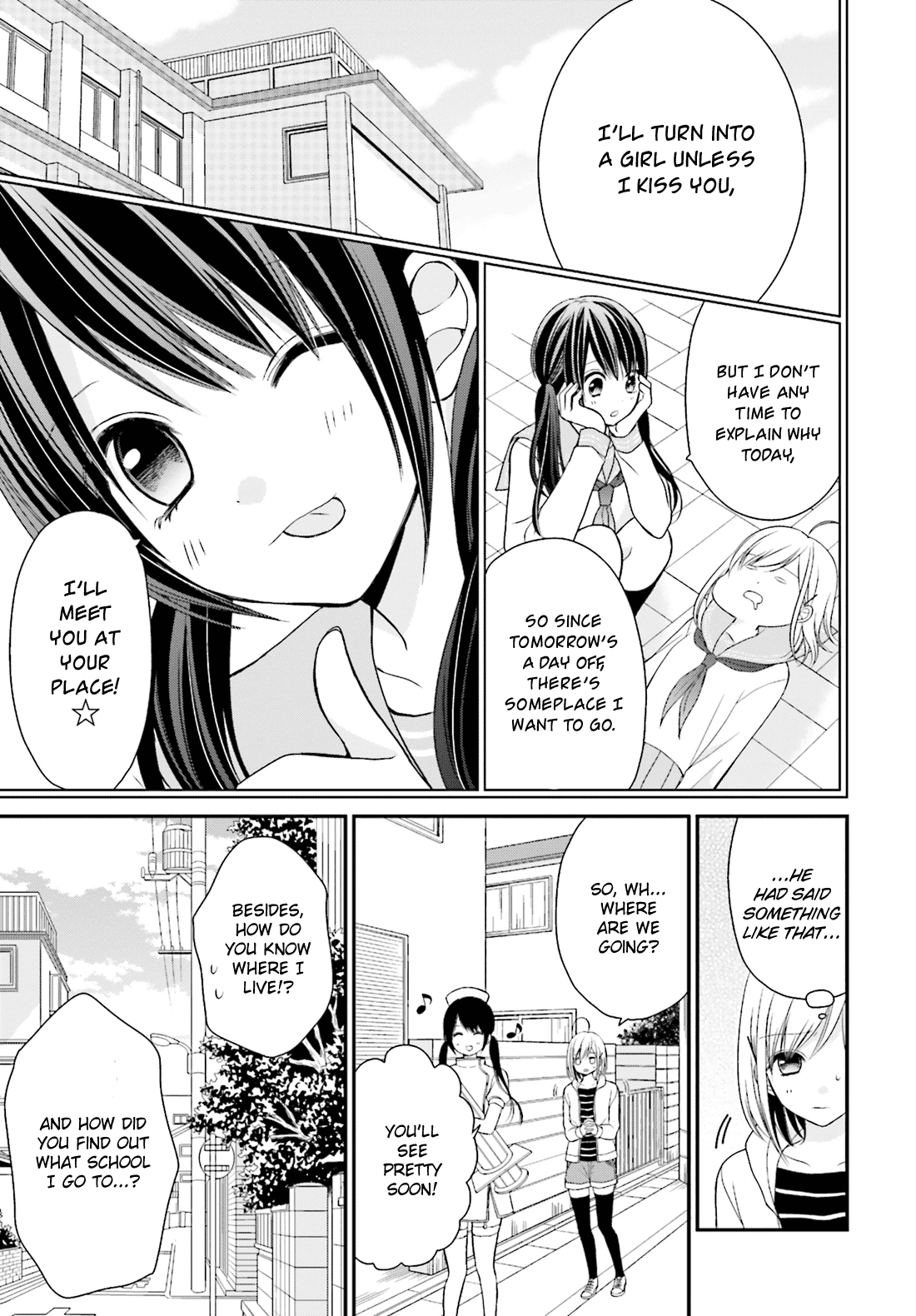 Yuri na Watashi to Akuma na Kanojo (?) Chapter 2 page 6 - Chapter 2: First Love Spell