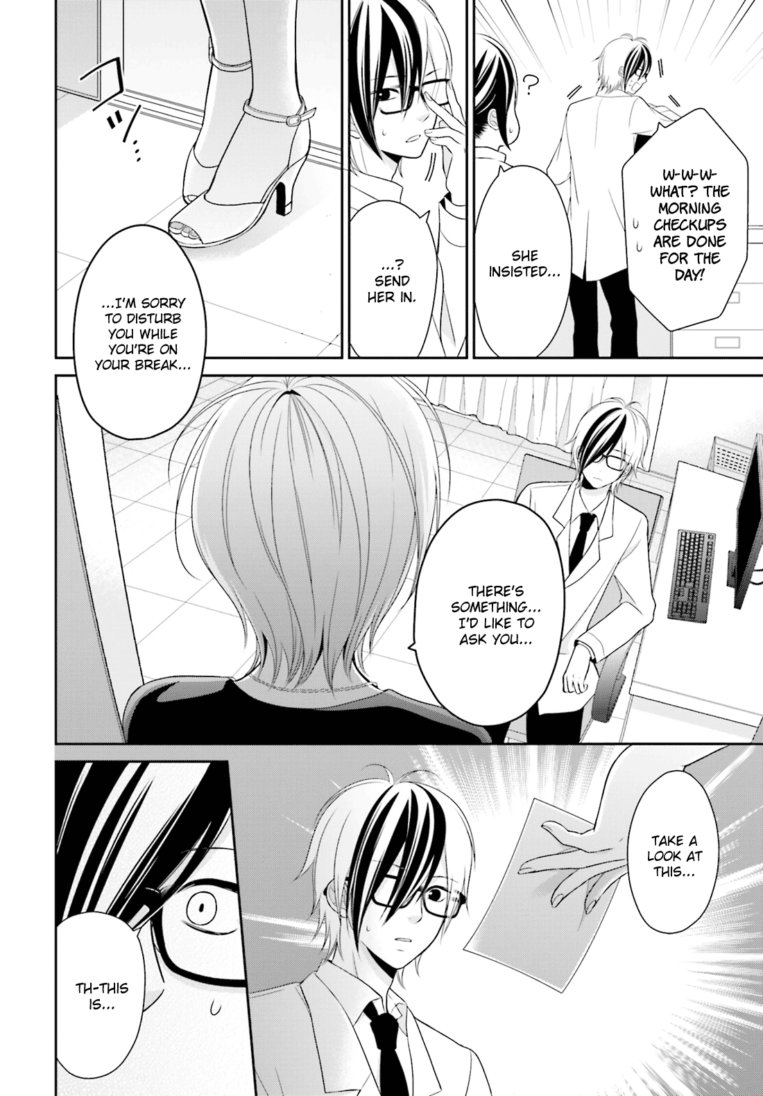 Yuri na Watashi to Akuma na Kanojo (?) Chapter 6 page 4 - Chapter 6: The Reason for Those Tears