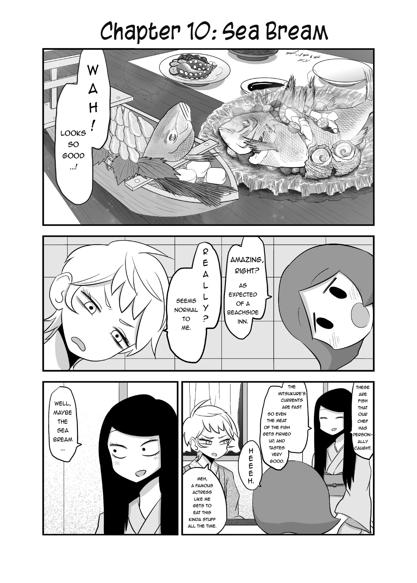 Yuri Natsu -Kagaya Inn- Chapter 10 page 1 - Chapter 10: Sea Bream