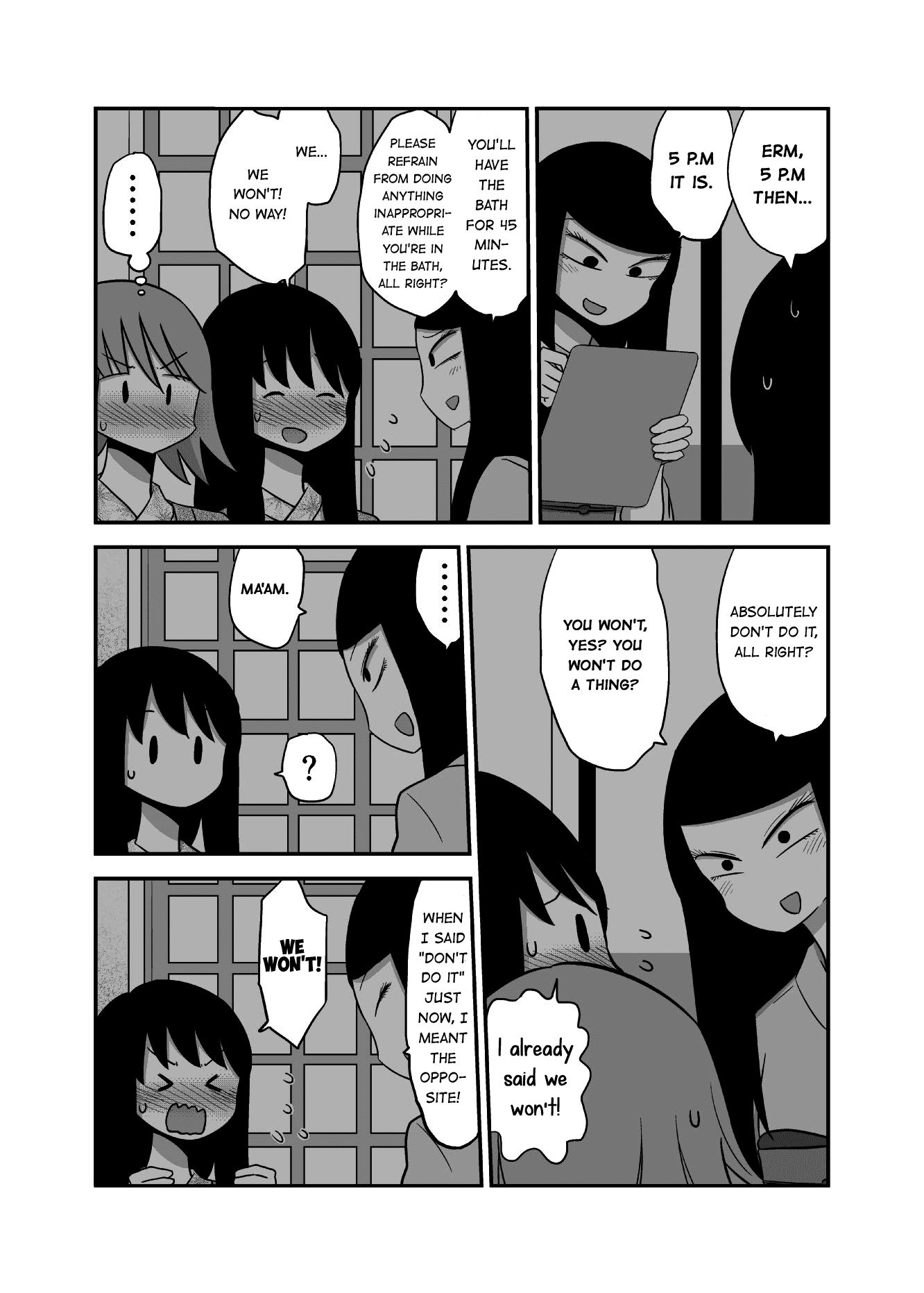 Yuri Natsu -Kagaya Inn- Chapter 11 page 2 - Chapter 11: Reserved Bath