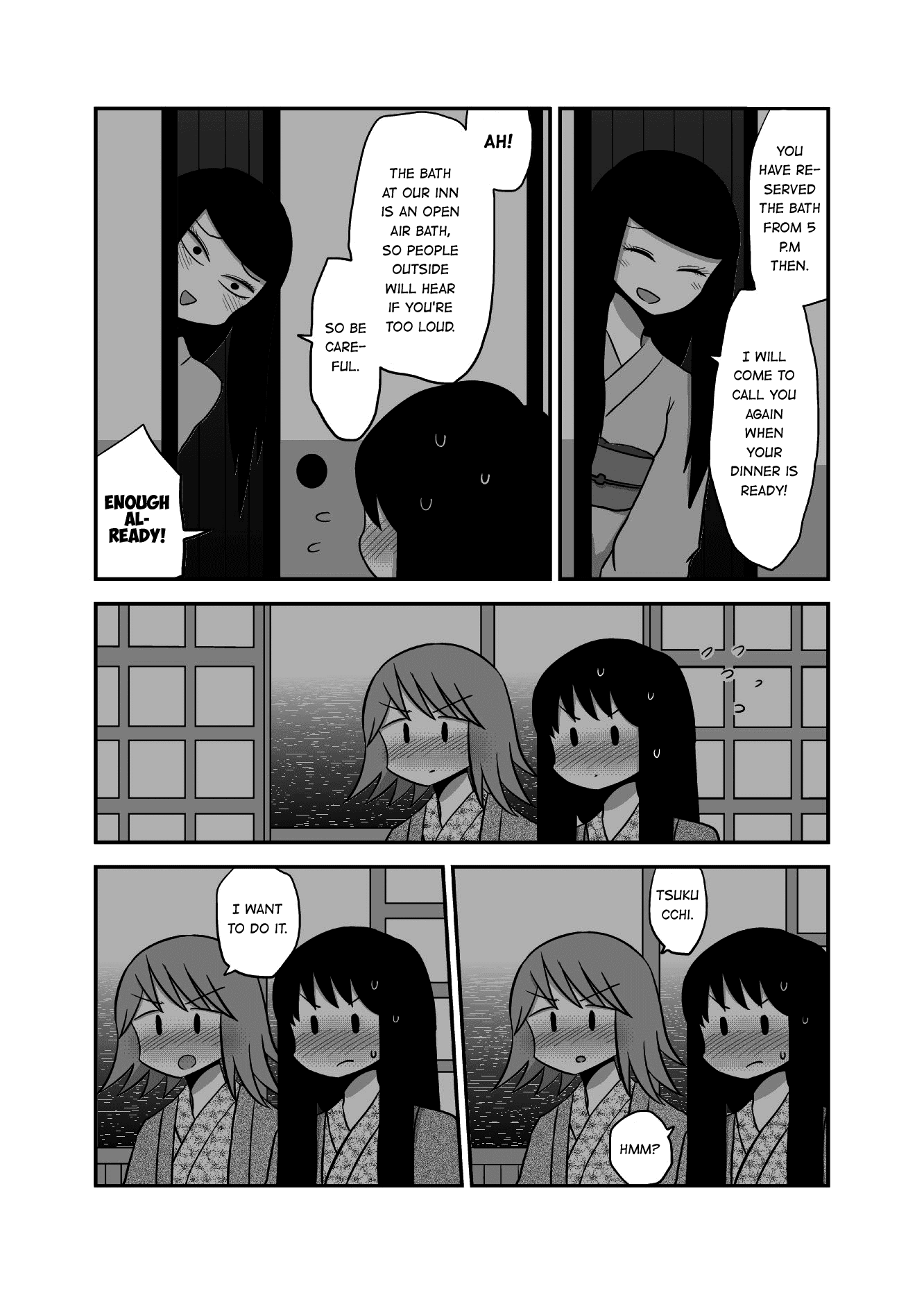 Yuri Natsu -Kagaya Inn- Chapter 11 page 3 - Chapter 11: Reserved Bath