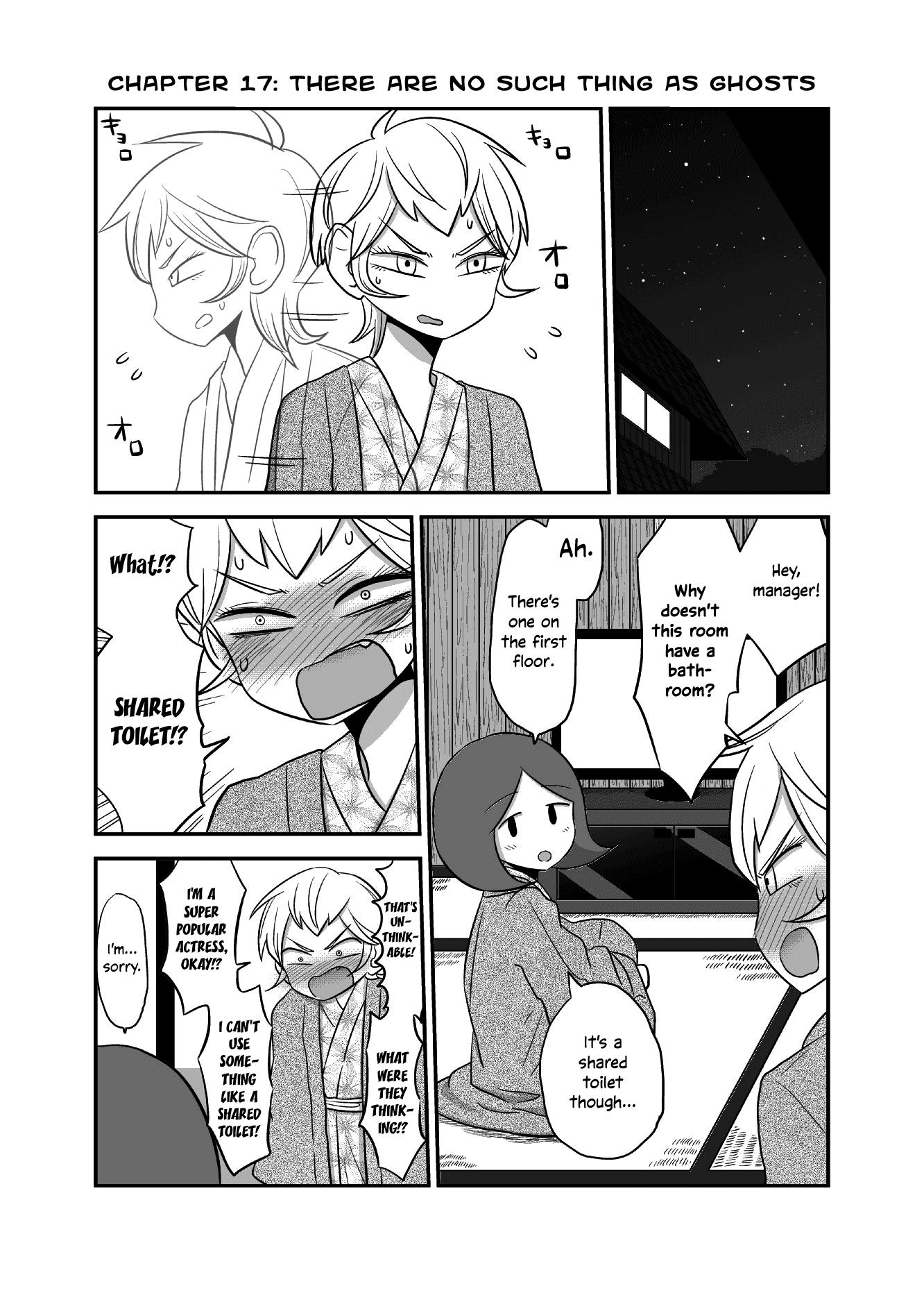 Yuri Natsu -Kagaya Inn- Chapter 17 page 1 - Chapter 17: There Are No Such Thing As Ghosts