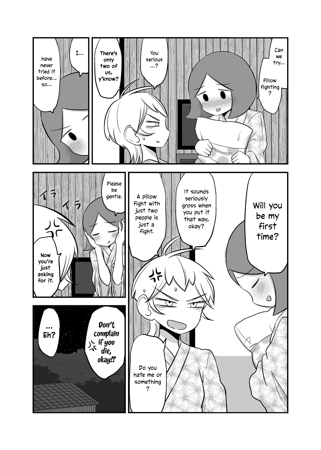 Yuri Natsu -Kagaya Inn- Chapter 18 page 4 - Chapter 18: Pillow Fight