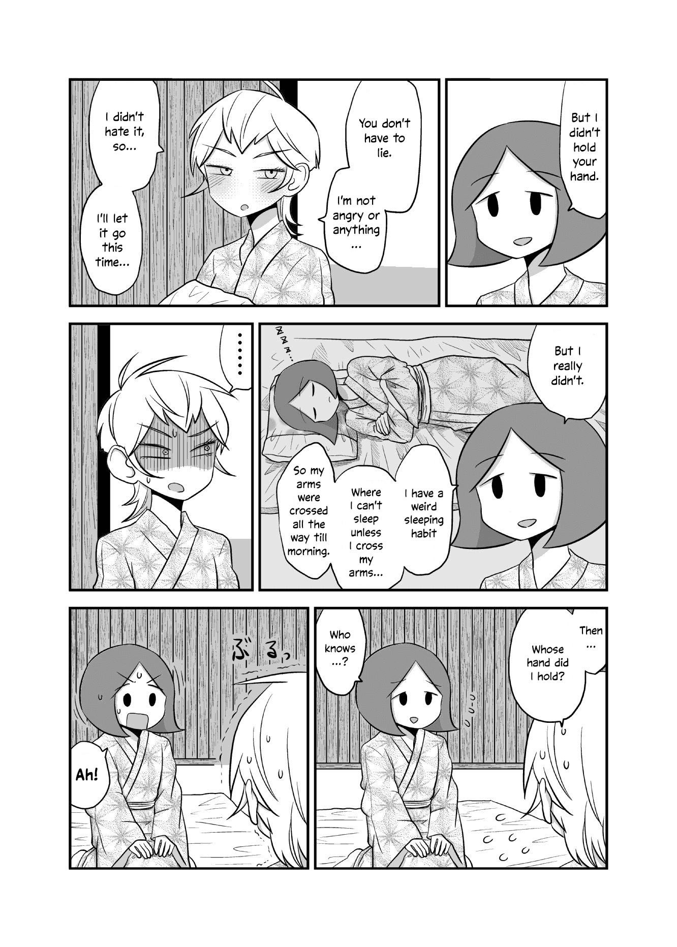 Yuri Natsu -Kagaya Inn- Chapter 19 page 5 - Chapter 19: Gentle Hands