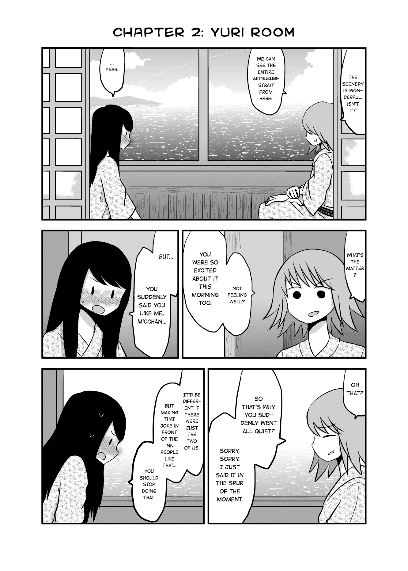 Yuri Natsu -Kagaya Inn- Chapter 2 page 1 - Chapter 2: Yuri Room