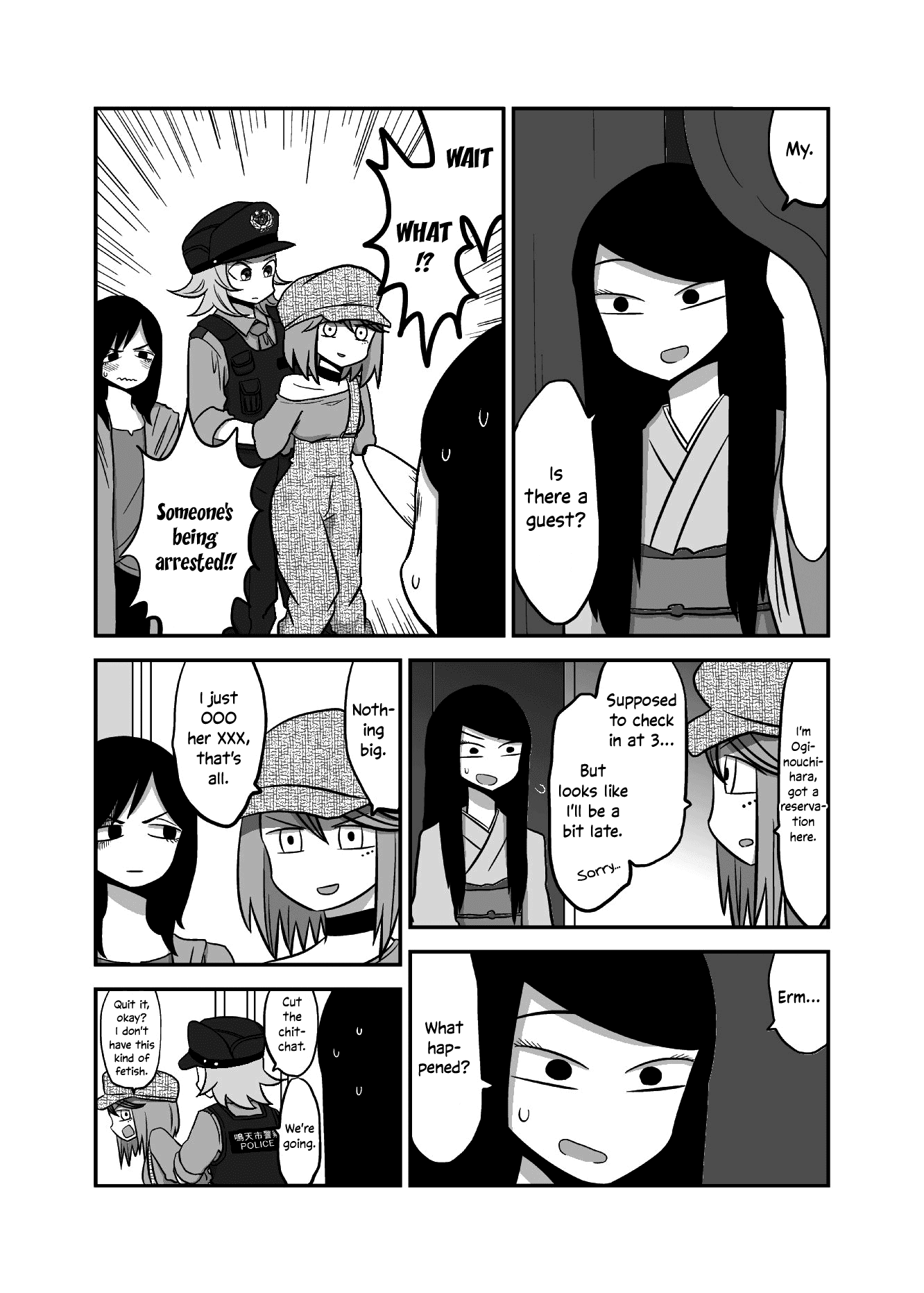 Yuri Natsu -Kagaya Inn- Chapter 20 page 4 - Chapter 20: A Girl Molesting A Girl