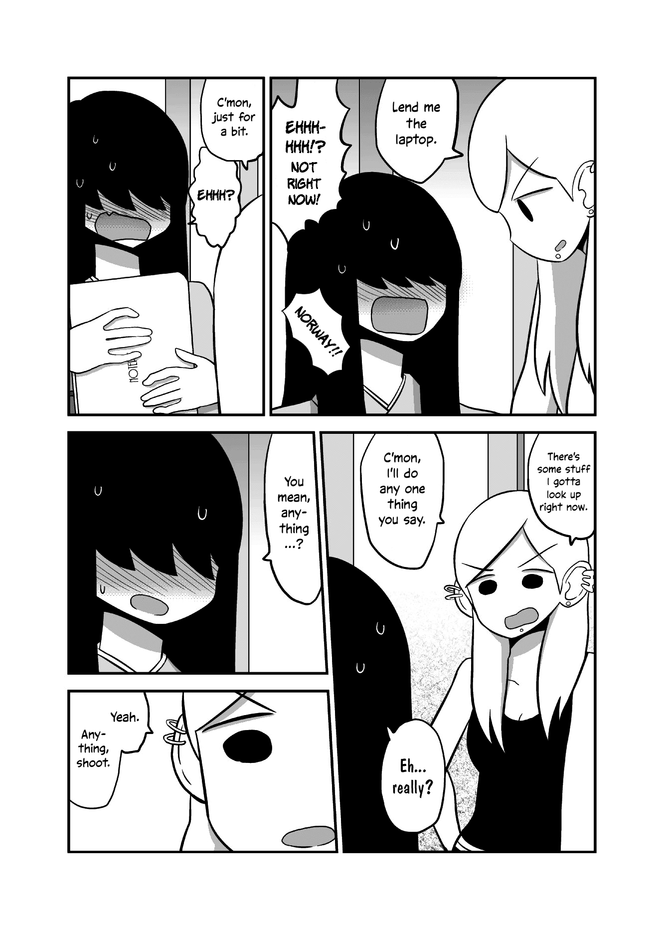 Yuri Natsu -Kagaya Inn- Chapter 21 page 2 - Chapter 21: My Older Sister Wants To Borrow My Laptop Filled With Dangerous Data