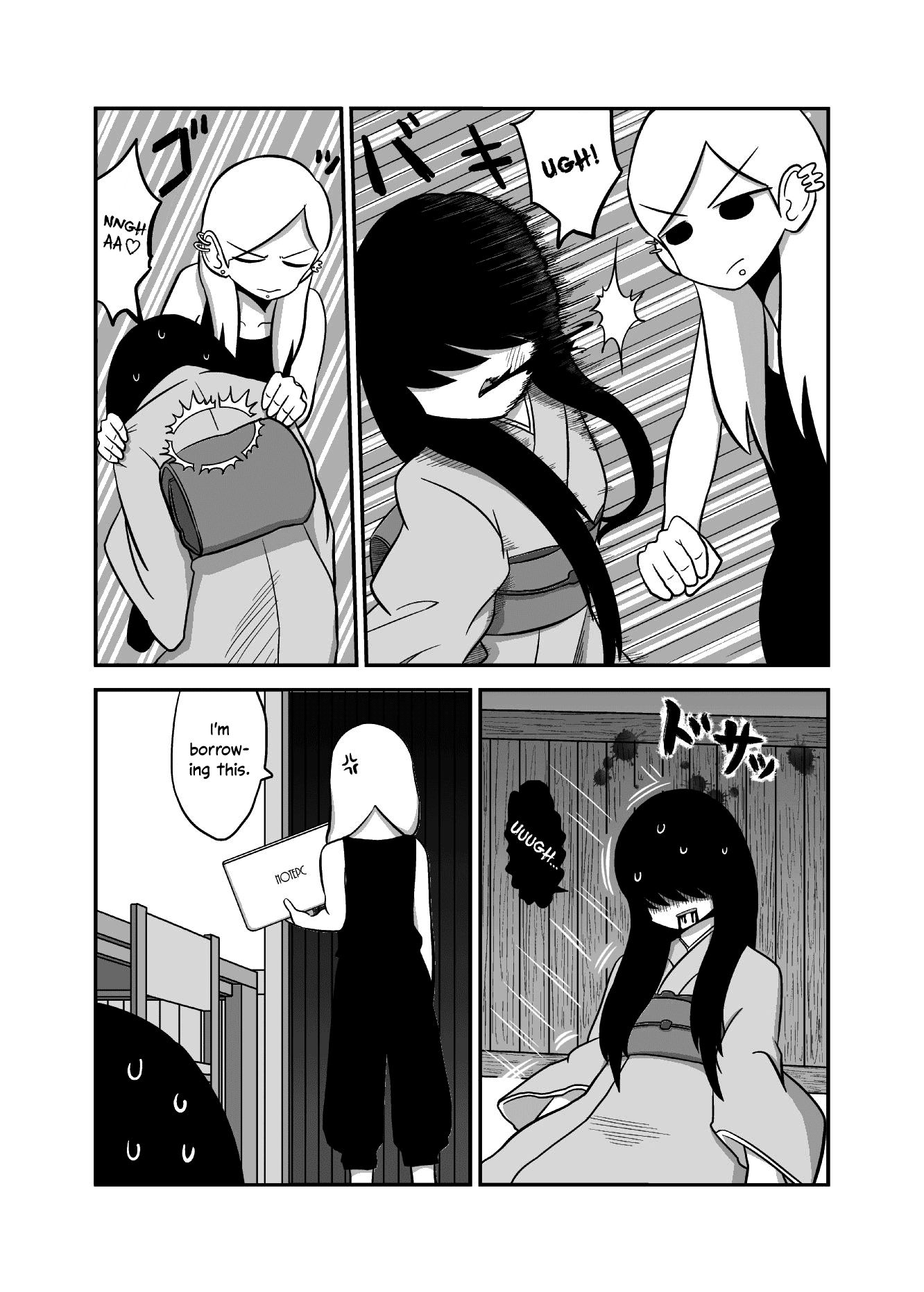 Yuri Natsu -Kagaya Inn- Chapter 21 page 4 - Chapter 21: My Older Sister Wants To Borrow My Laptop Filled With Dangerous Data