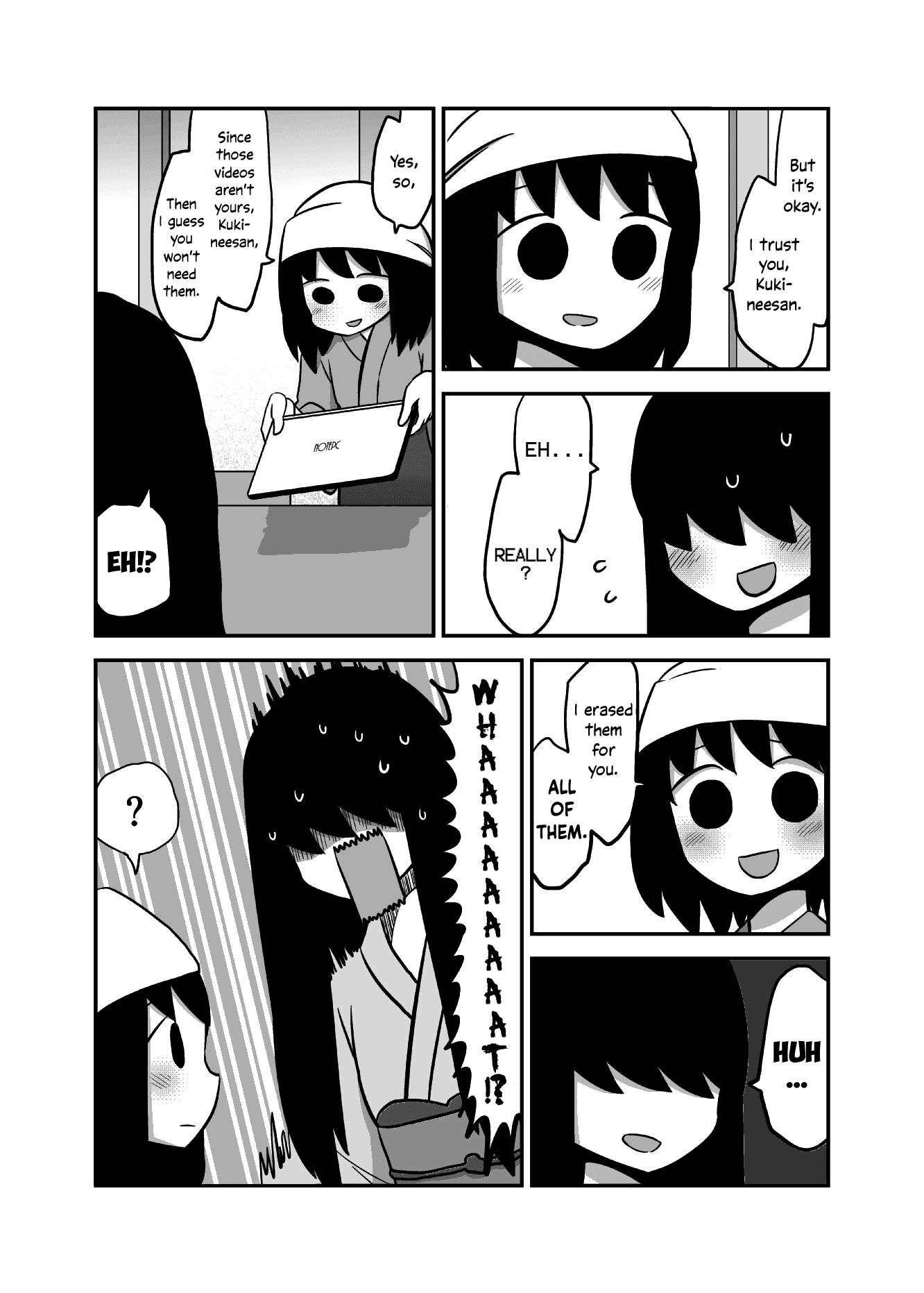 Yuri Natsu -Kagaya Inn- Chapter 22 page 4 - Chapter 22: My Sister Saw The Dangerous Data