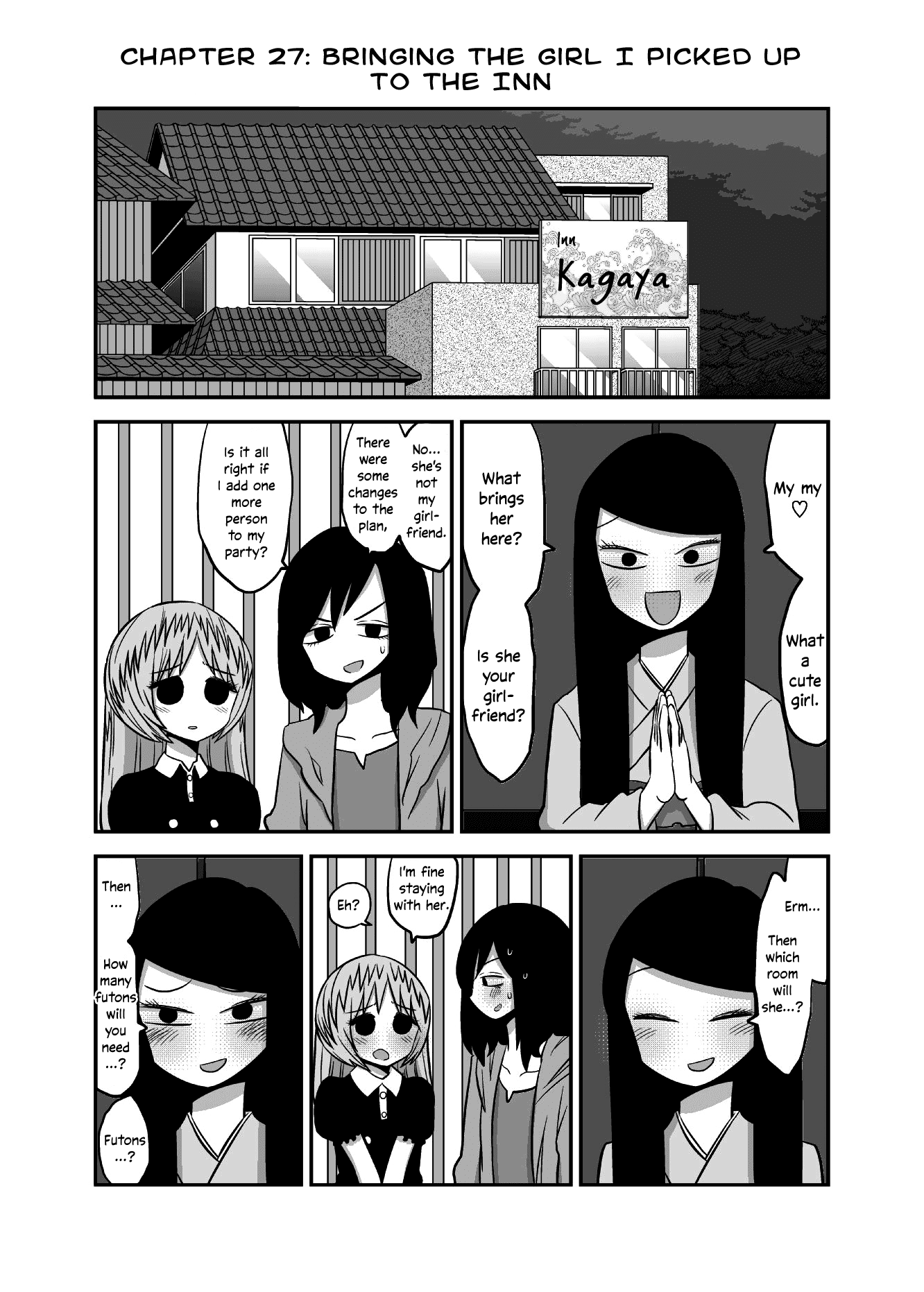 Yuri Natsu -Kagaya Inn- Chapter 27 page 1 - Chapter 27: Bringing the Girl I Picked up to the Inn