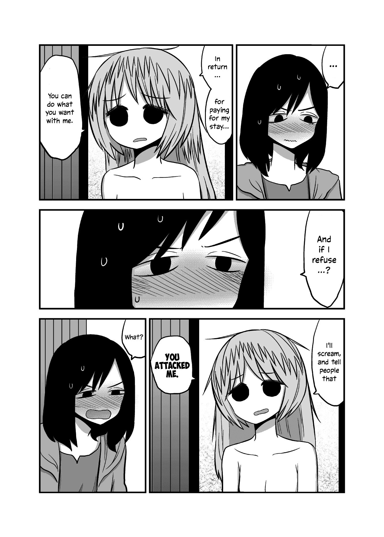 Yuri Natsu -Kagaya Inn- Chapter 28 page 2 - Chapter 28: A Girl Standing Naked in front of the Girl who Brought Her to the Inn