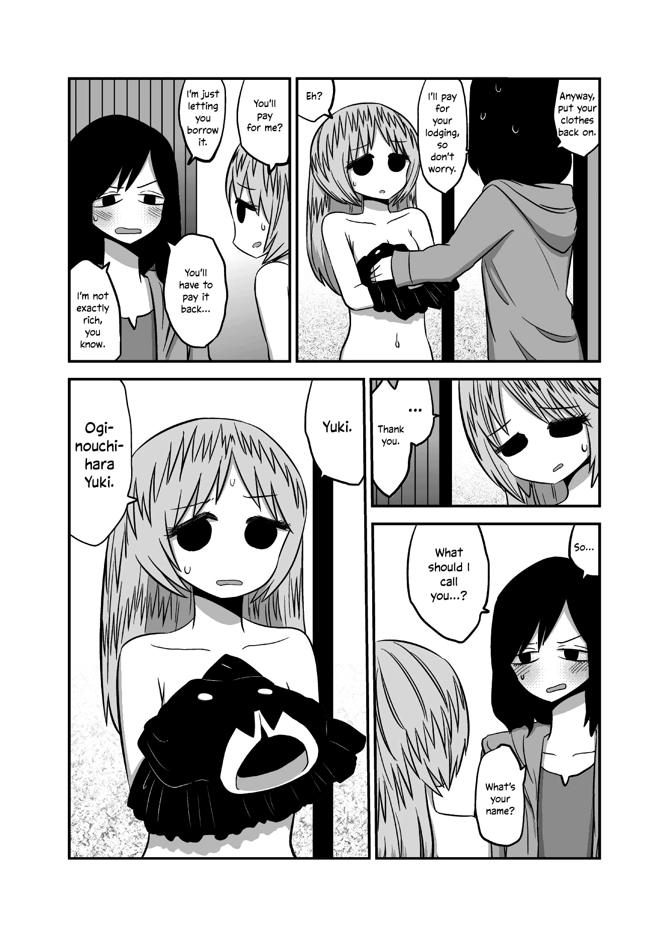 Yuri Natsu -Kagaya Inn- Chapter 28 page 4 - Chapter 28: A Girl Standing Naked in front of the Girl who Brought Her to the Inn
