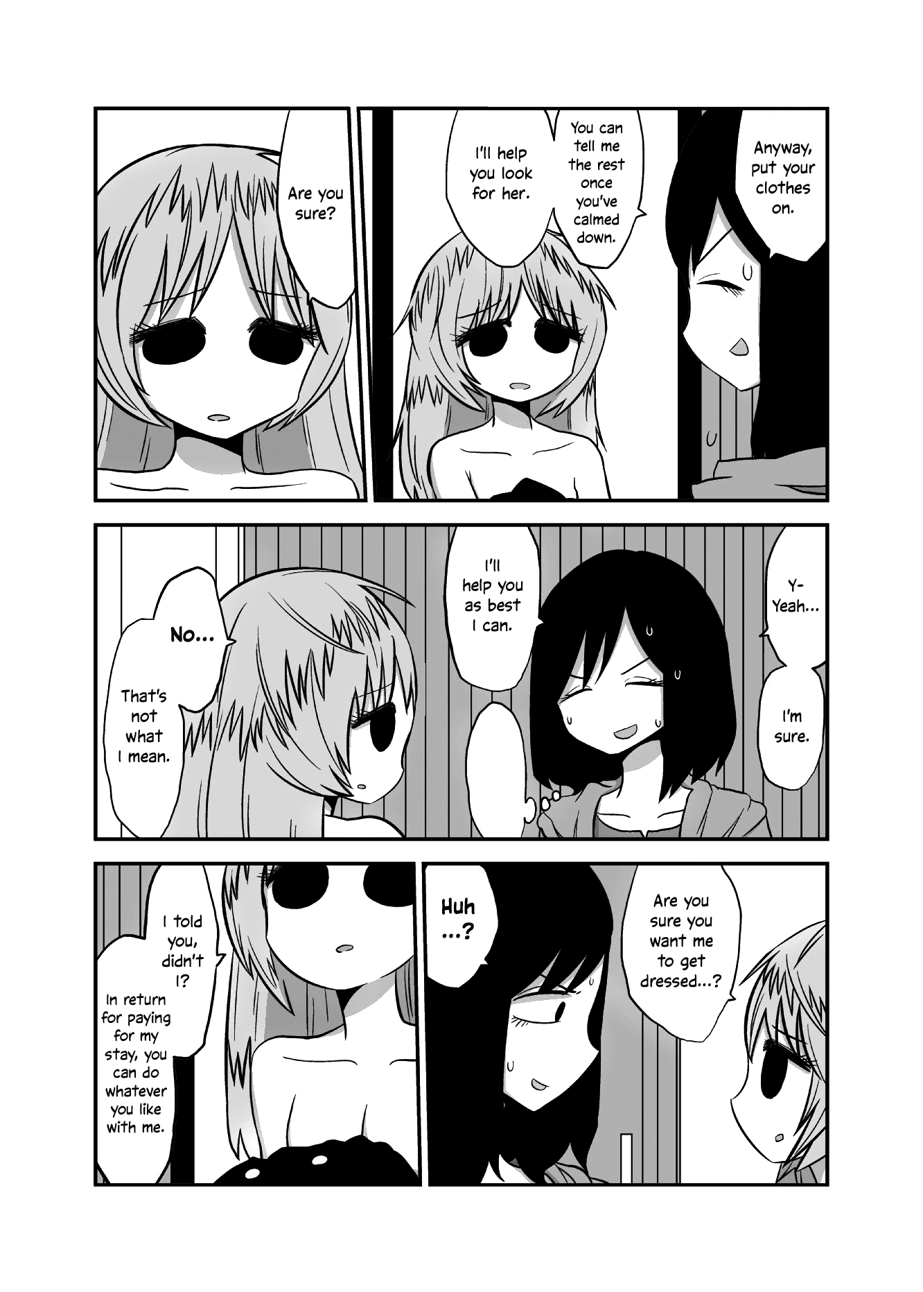 Yuri Natsu -Kagaya Inn- Chapter 29 page 2 - Chapter 29: Having ○□× with a Girl I Don't Know