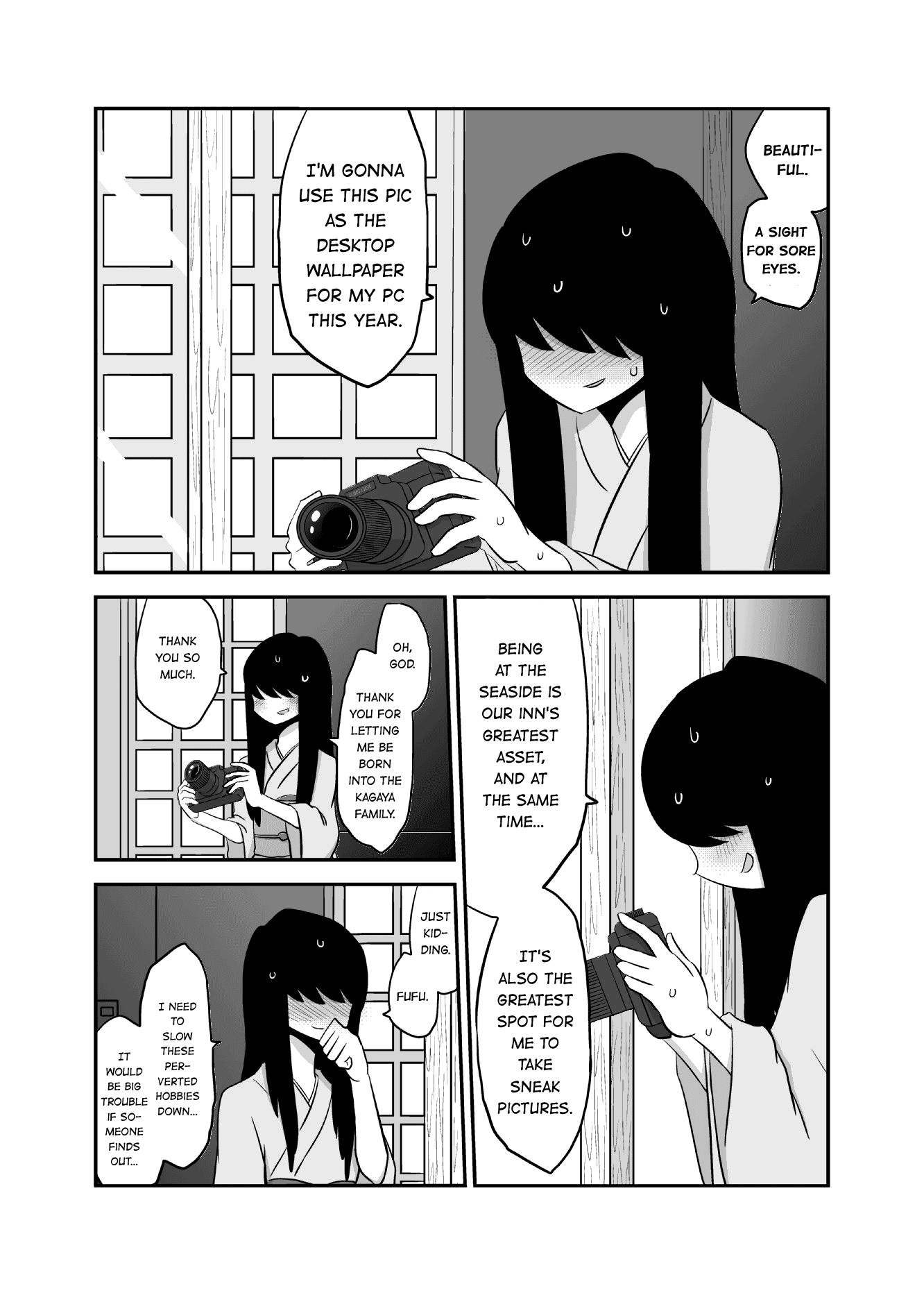 Yuri Natsu -Kagaya Inn- Chapter 3 page 2 - Chapter 3: Voyeur