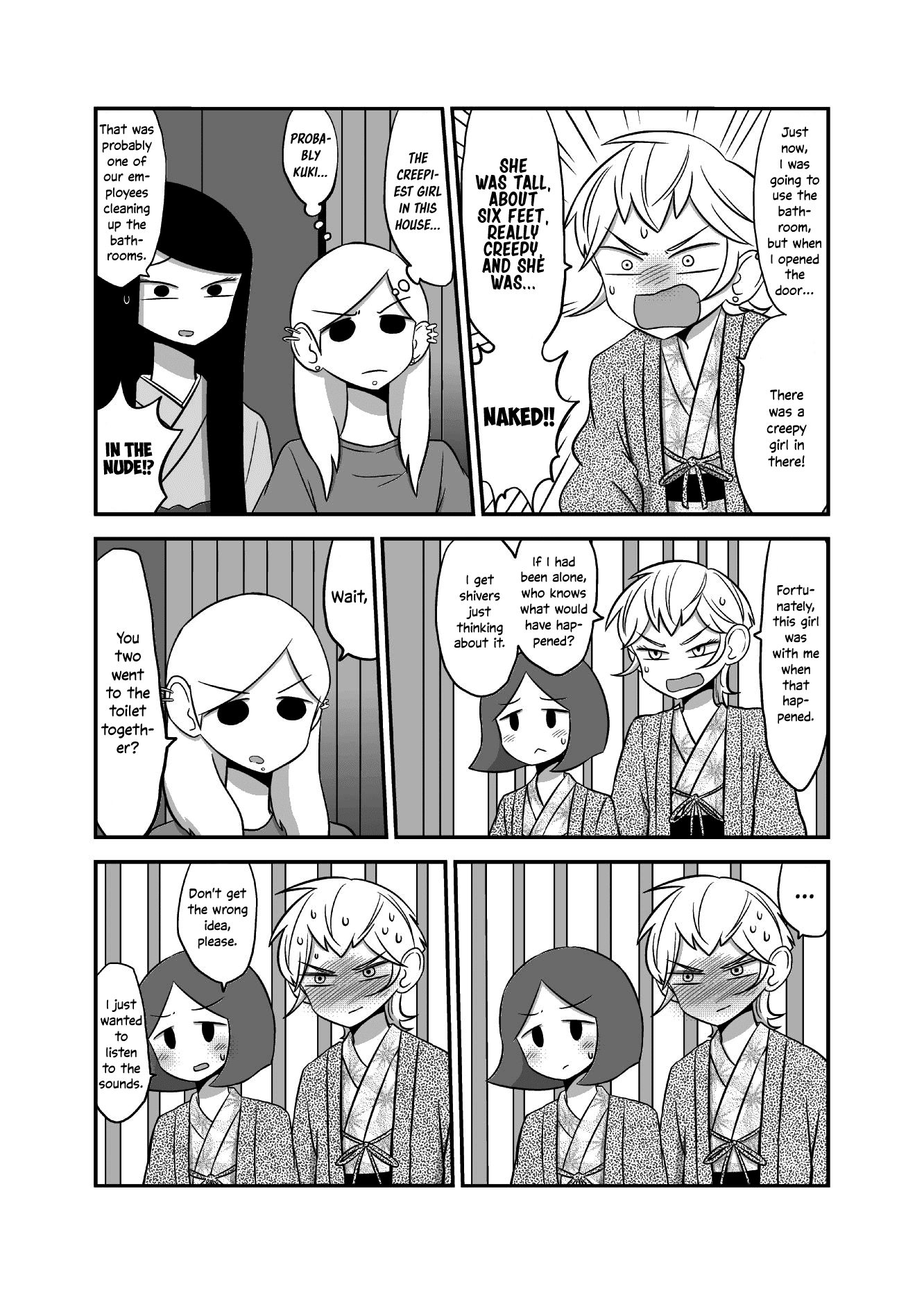 Yuri Natsu -Kagaya Inn- Chapter 30 page 3 - Chapter 30: The Actress Wants To Rent The Toilet