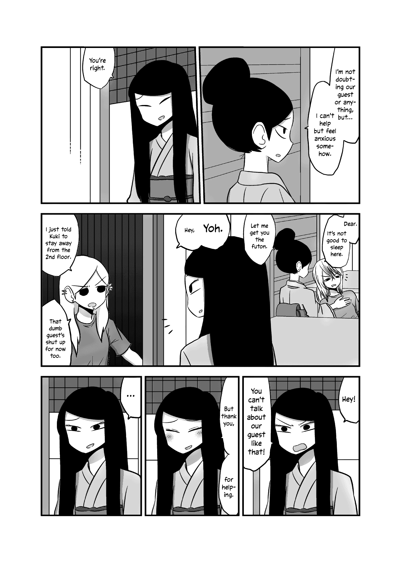 Yuri Natsu -Kagaya Inn- Chapter 31 page 2 - Chapter 31: My Little Sister Called Me Without Honorifics