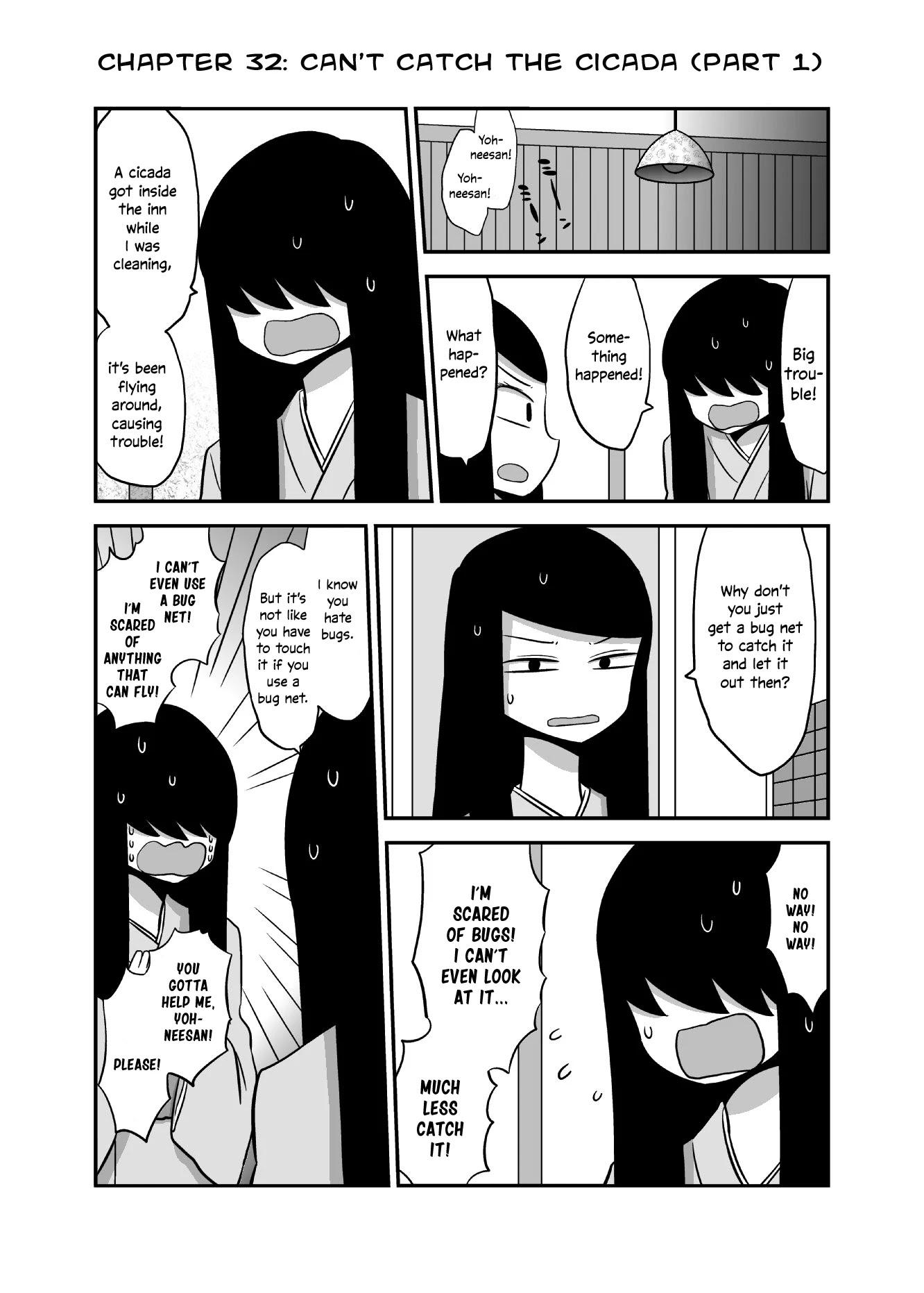Yuri Natsu -Kagaya Inn- Chapter 32 page 1 - Chapter 32: Can't Catch The Cicada (Part 1)