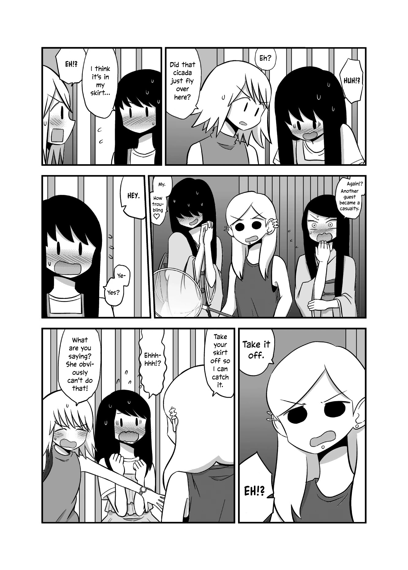 Yuri Natsu -Kagaya Inn- Chapter 33 page 3 - Chapter 33: Can't Catch The Cicada (Part 2)