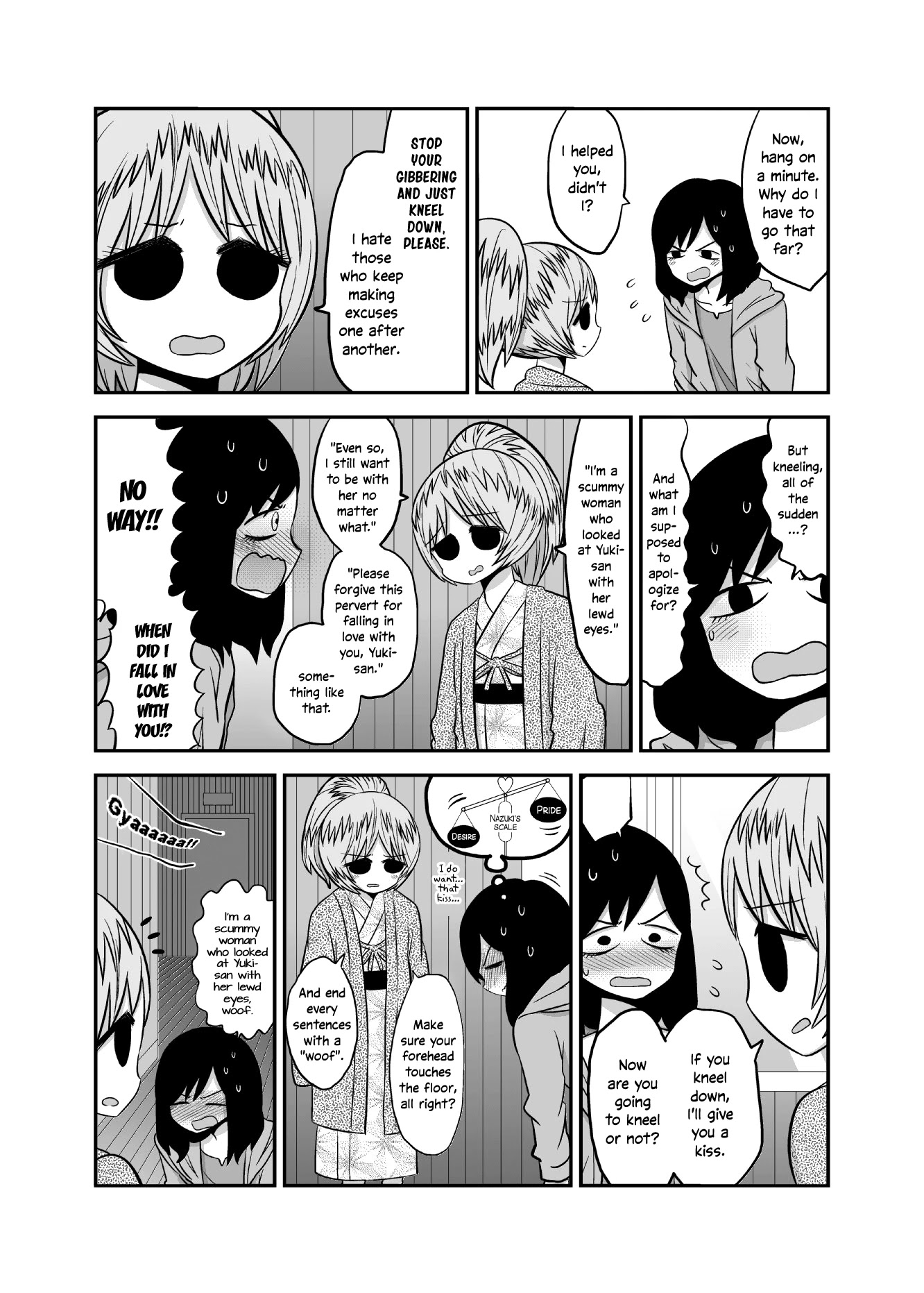 Yuri Natsu -Kagaya Inn- Chapter 34 page 5 - Chapter 34: Stop Acting Like We're Lovers Just Because We Did It One Time