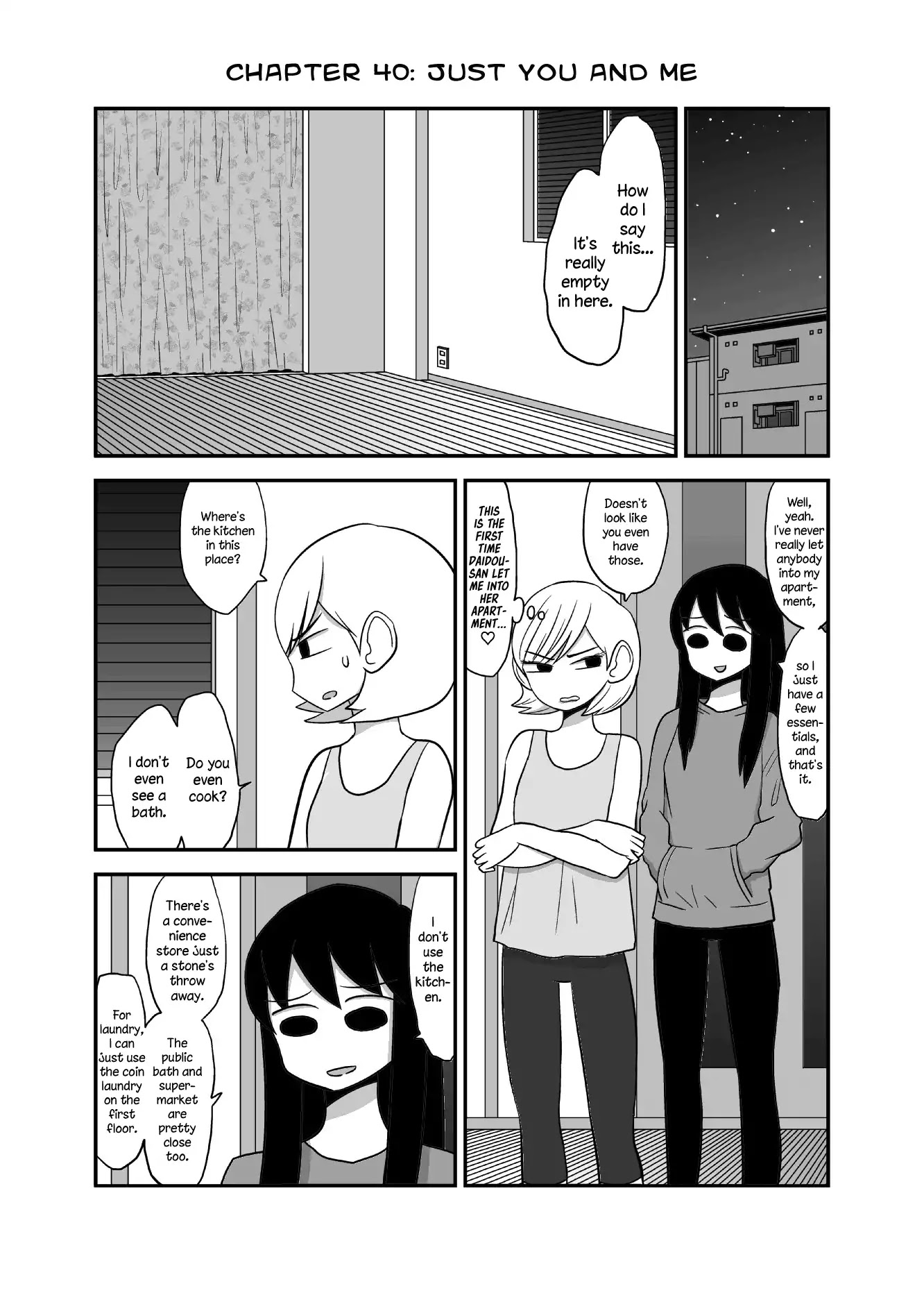 Yuri Natsu -Kagaya Inn- Chapter 40 page 1 - Chapter 40: Just You And Me