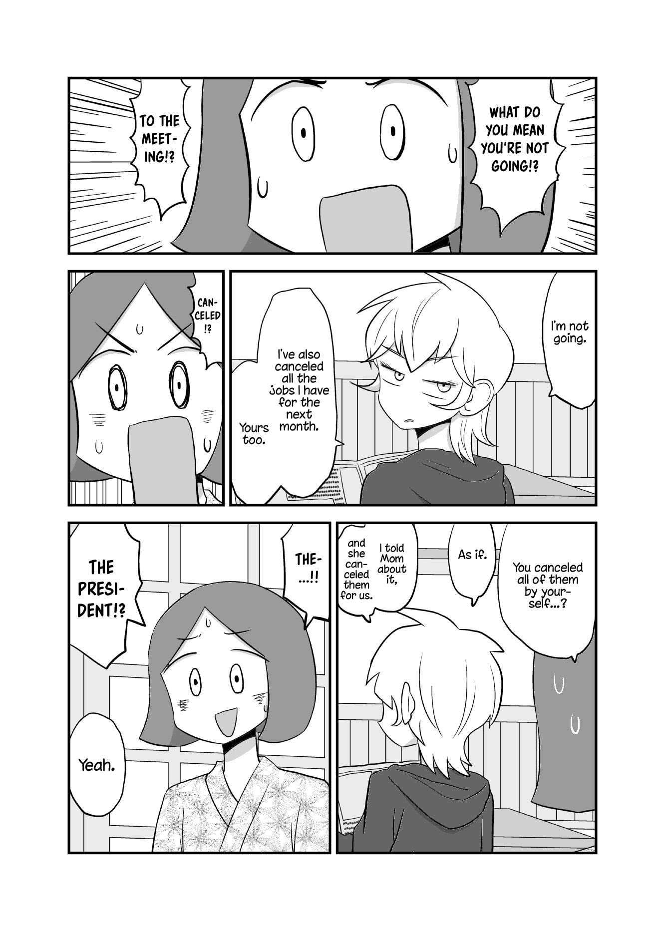 Yuri Natsu -Kagaya Inn- Chapter 47 page 2 - Chapter 47: Cancel