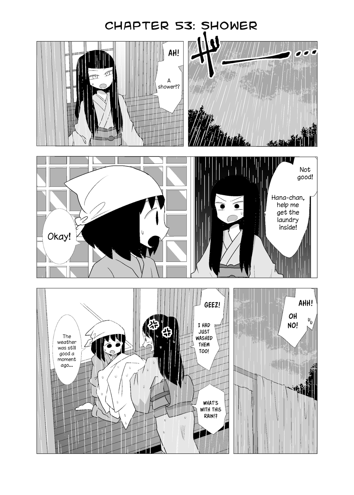 Yuri Natsu -Kagaya Inn- Chapter 53 page 1 - Chapter 53: Shower