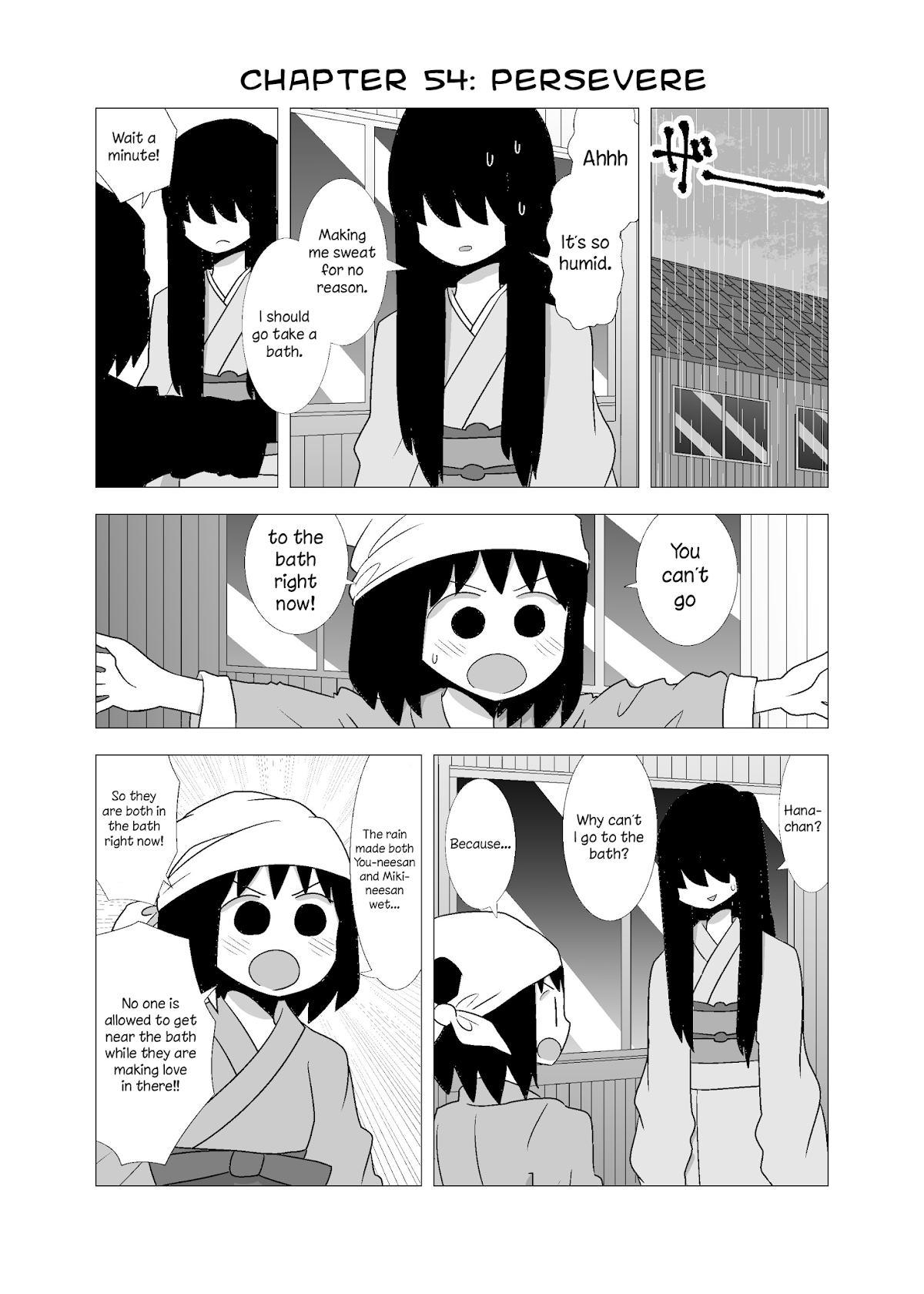 Yuri Natsu -Kagaya Inn- Chapter 54 page 1 - Chapter 54: Perservere