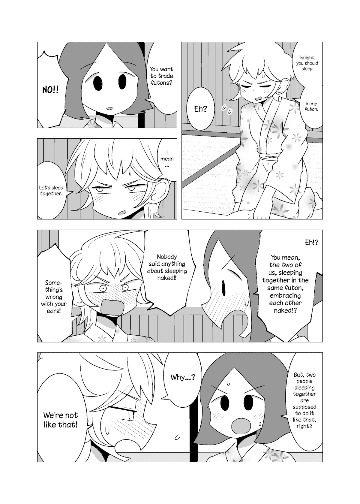 Yuri Natsu -Kagaya Inn- Chapter 56.1 page 7 - Chapter 56.1: It's Still Scary