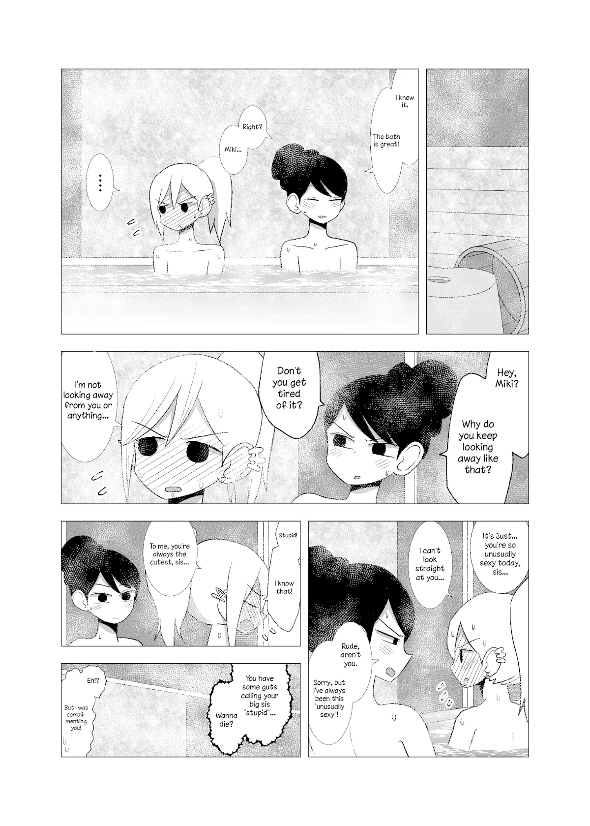 Yuri Natsu -Kagaya Inn- Chapter 56 page 4 - Chapter 56: Bathing