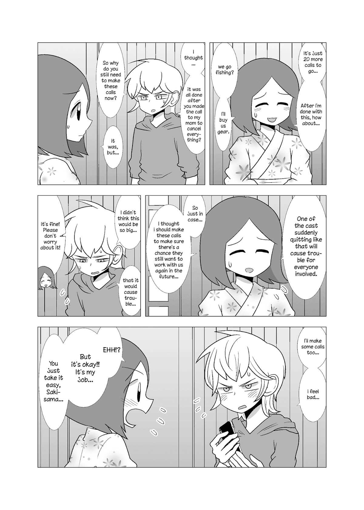 Yuri Natsu -Kagaya Inn- Chapter 59 page 2 - Chapter 59: Let's Say I Love You