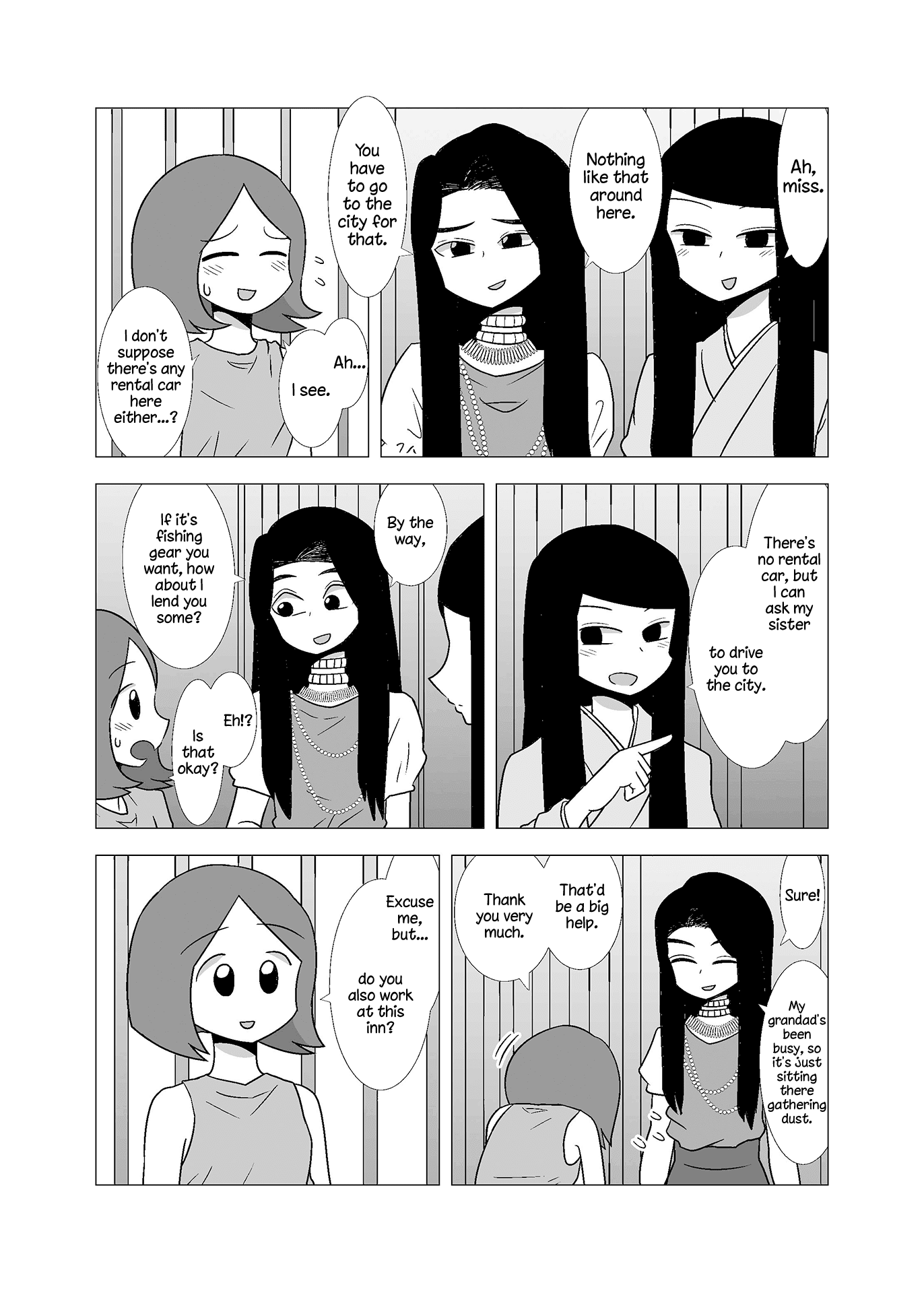 Yuri Natsu -Kagaya Inn- Chapter 60 page 2 - Chapter 60: Fishing Gear