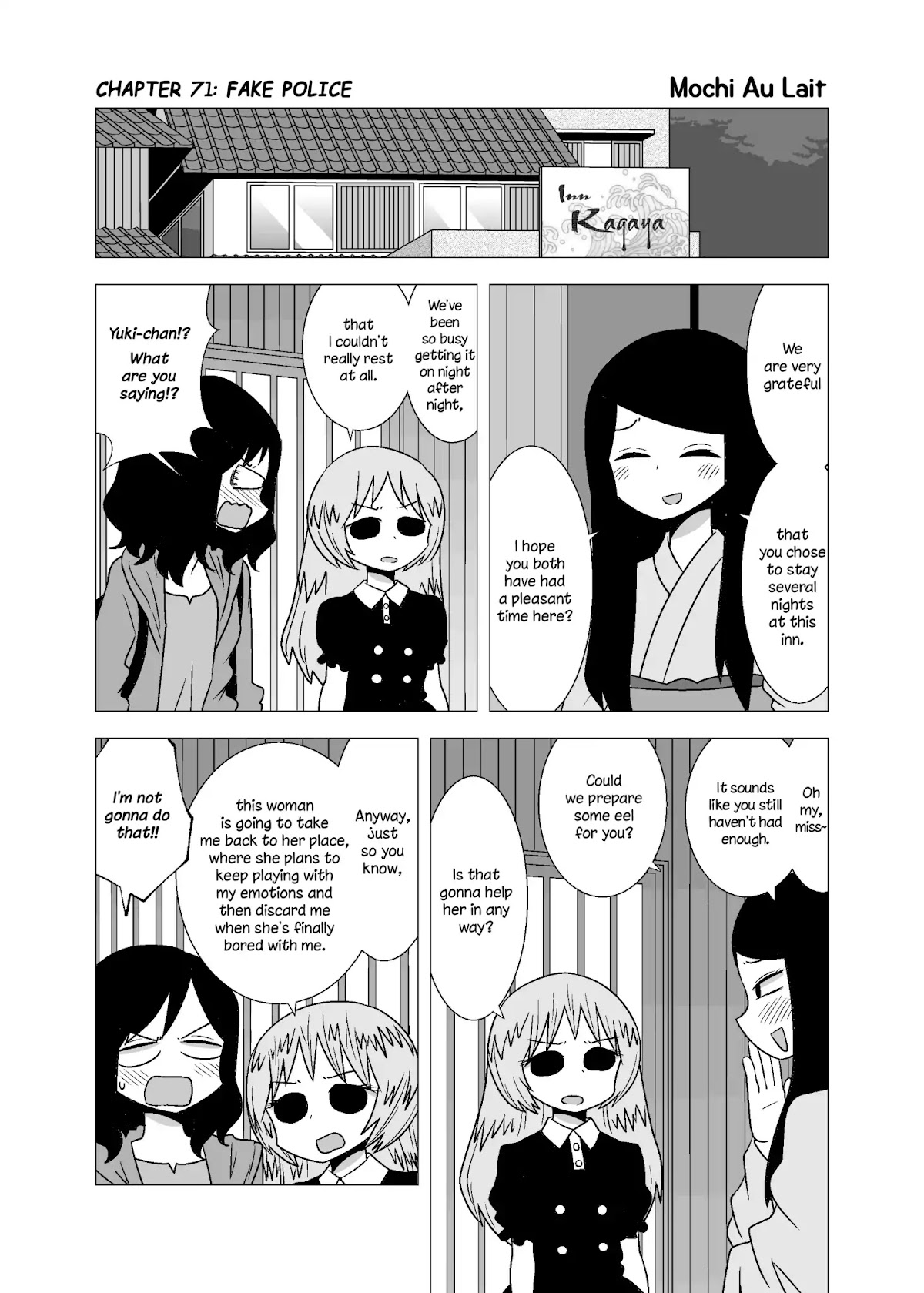 Yuri Natsu -Kagaya Inn- Chapter 71 page 1 - Chapter 71: Fake Police