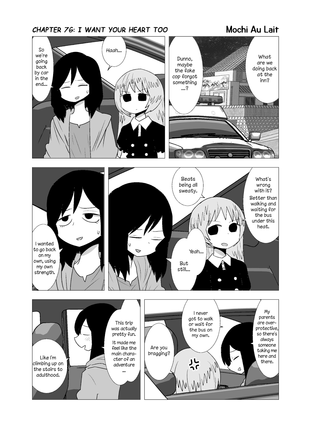Yuri Natsu -Kagaya Inn- Chapter 76 page 1 - Chapter 76: I Want Your Heart Too