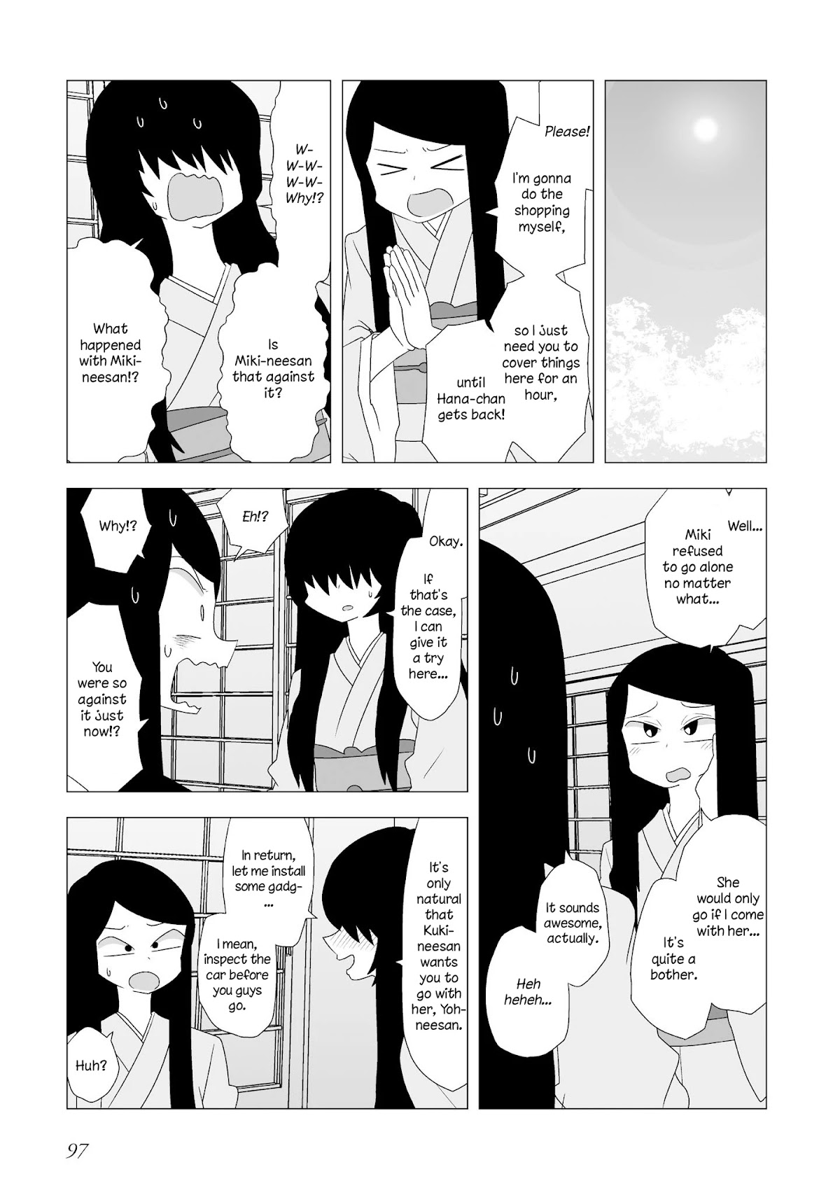 Yuri Natsu -Kagaya Inn- Chapter 86 page 4 - Chapter 86: Errand