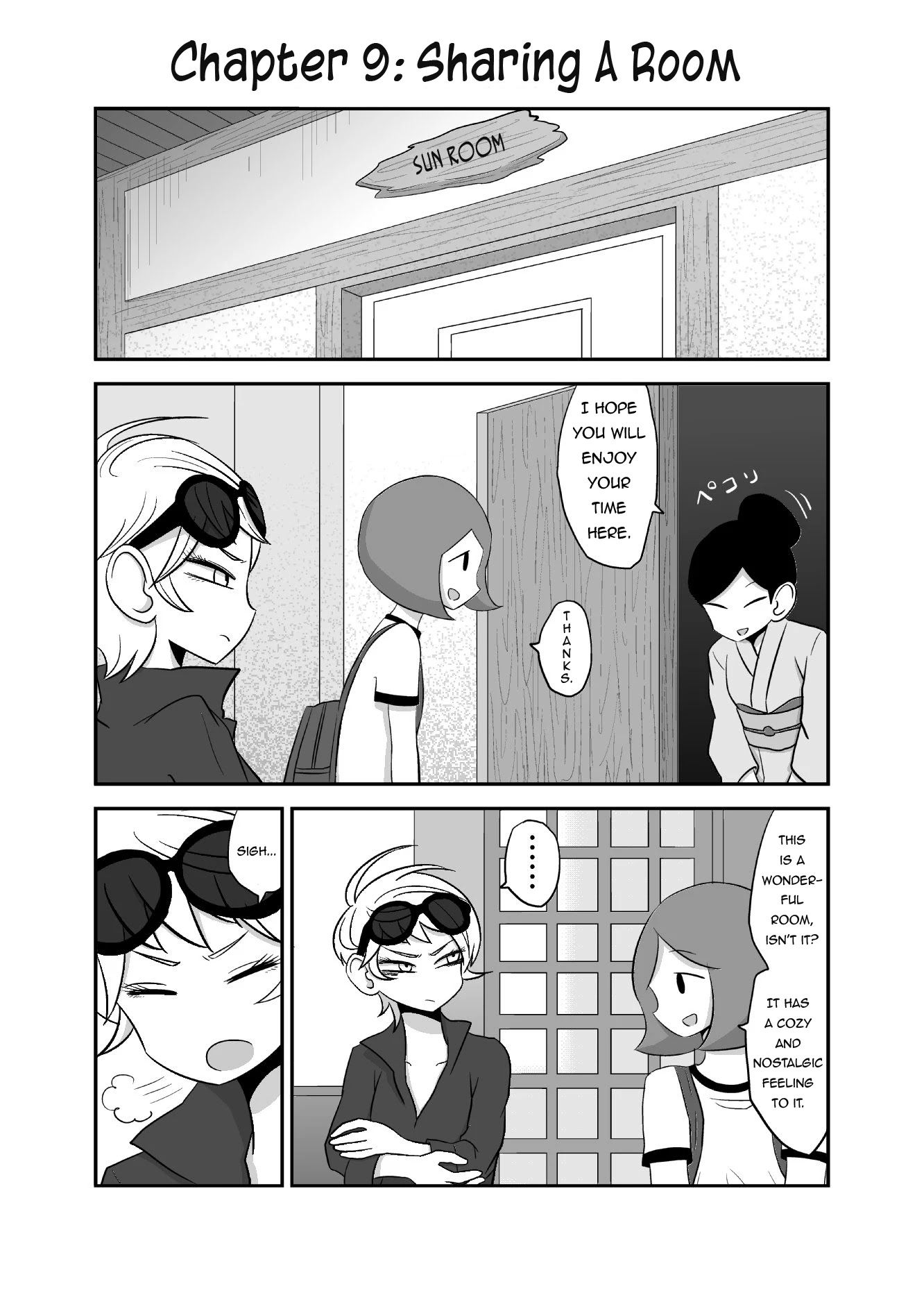 Yuri Natsu -Kagaya Inn- Chapter 9 page 1 - Chapter 9: Sharing a Room