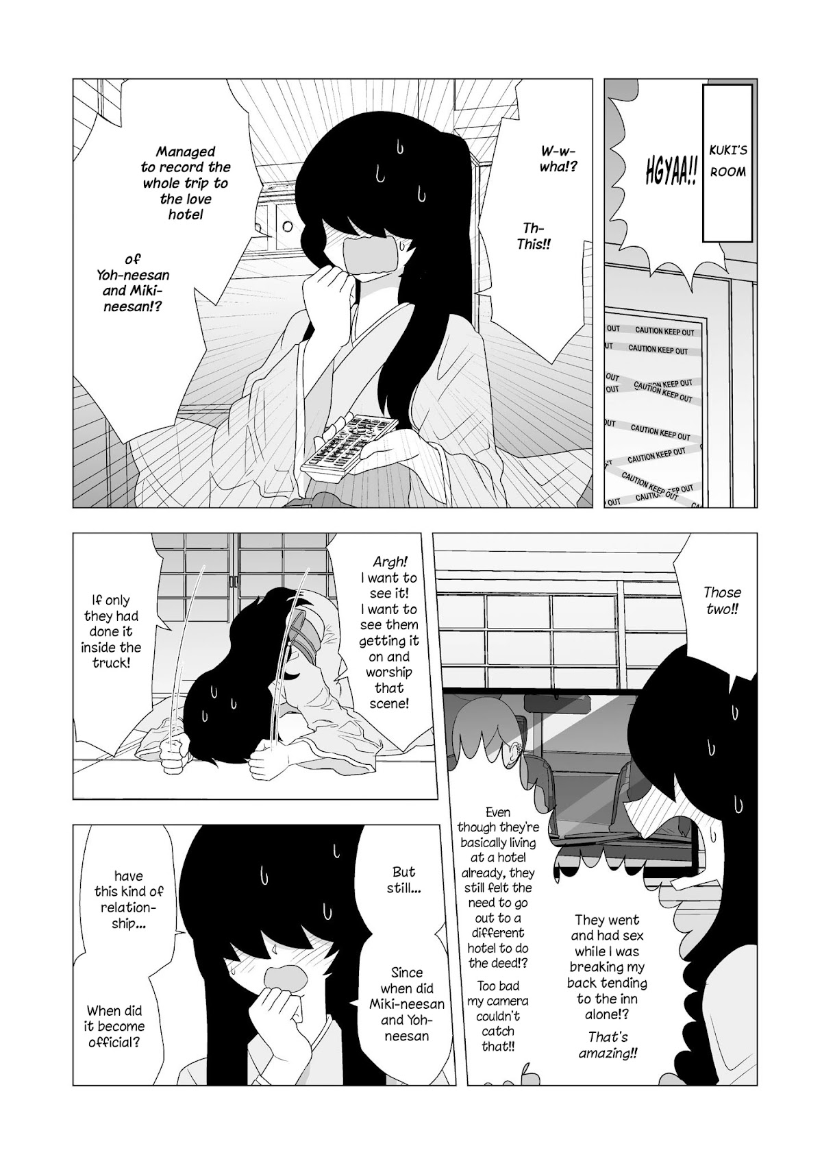 Yuri Natsu -Kagaya Inn- Chapter 90 page 3 - Chapter 90: Since When?