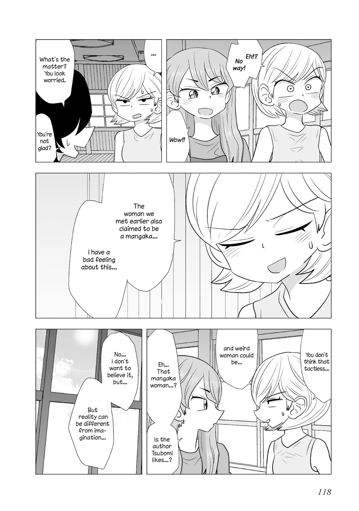 Yuri Natsu -Kagaya Inn- Chapter 91 page 4 - Chapter 91: Bad Feeling