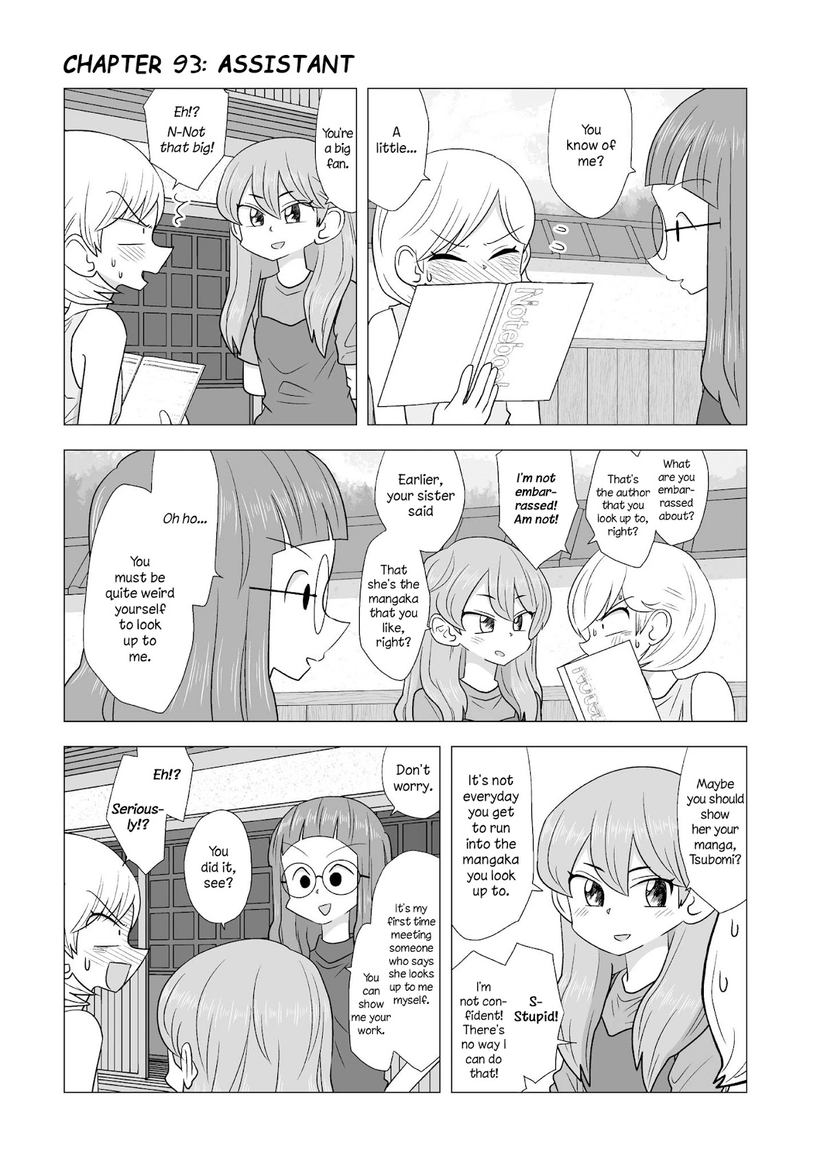 Yuri Natsu -Kagaya Inn- Chapter 93 page 1 - Chapter 93: Assistant