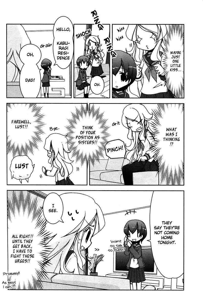 Yuri Pop Chapter 3 page 11 - Chapter 3: My Girlfriend Is My Little Sister