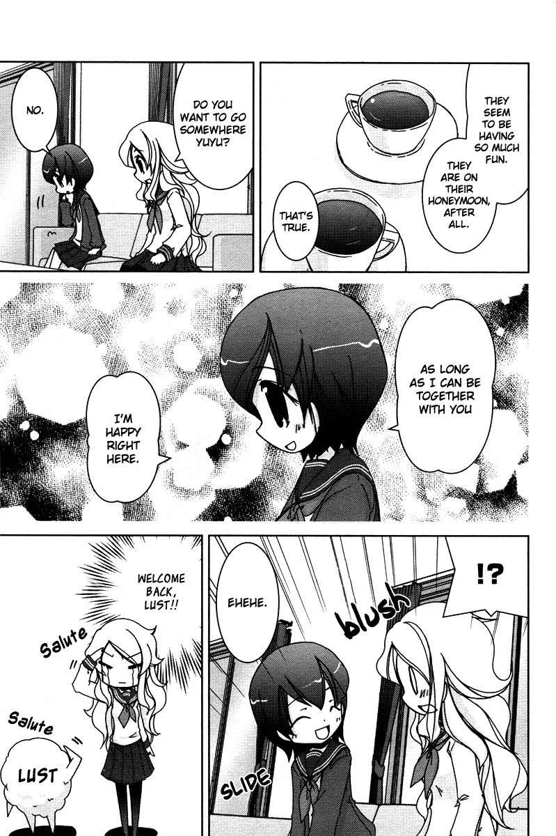 Yuri Pop Chapter 3 page 12 - Chapter 3: My Girlfriend Is My Little Sister